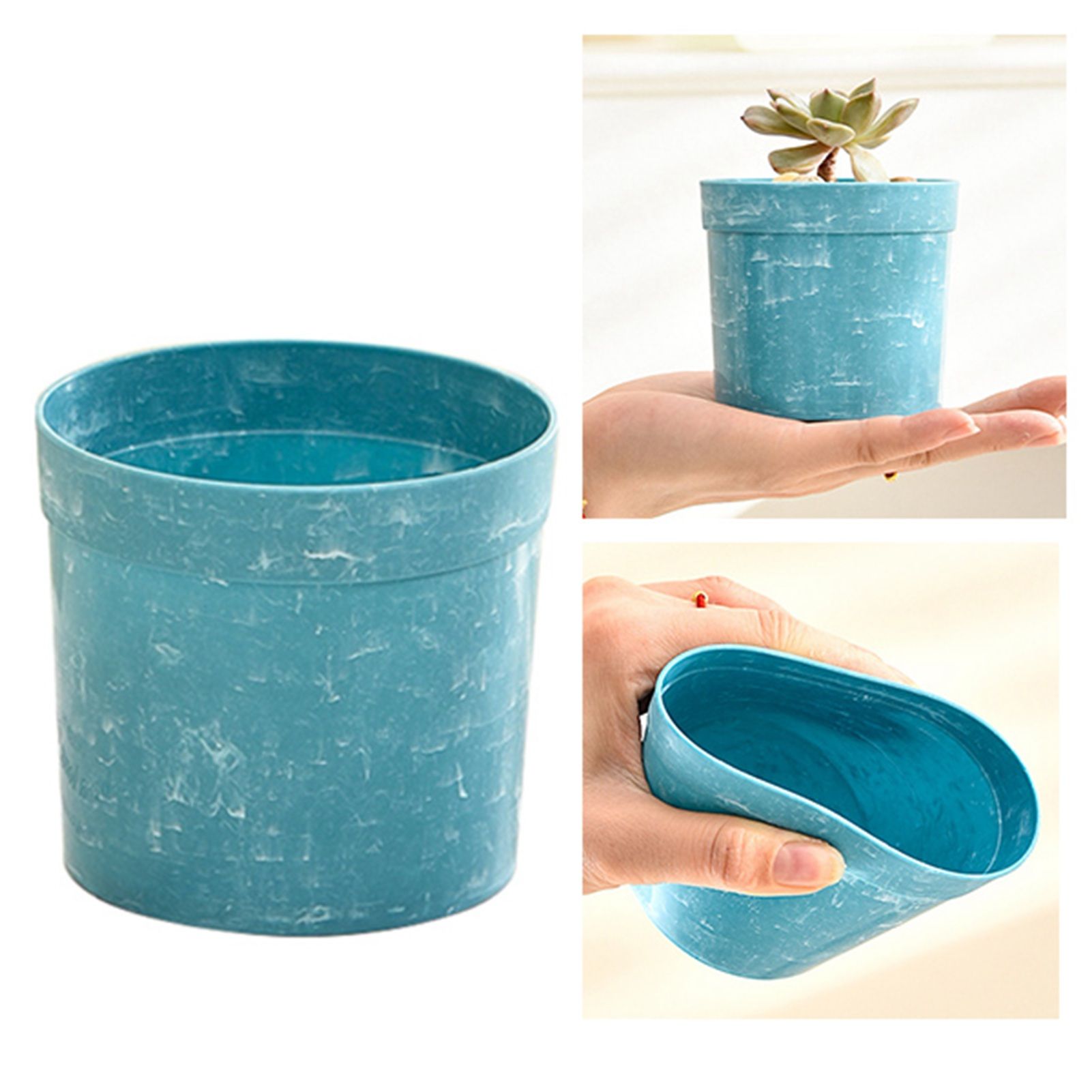10Pcs Planting Pots Plastic Succulent Flower Pots Gardening Aloe Succulent view 6
