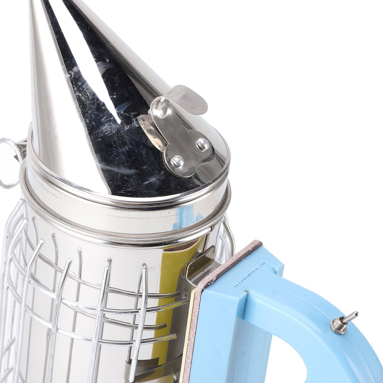 Electric Beehive Smoker Stainless Steel Plastic Handle Beekeeping Equipment view 7