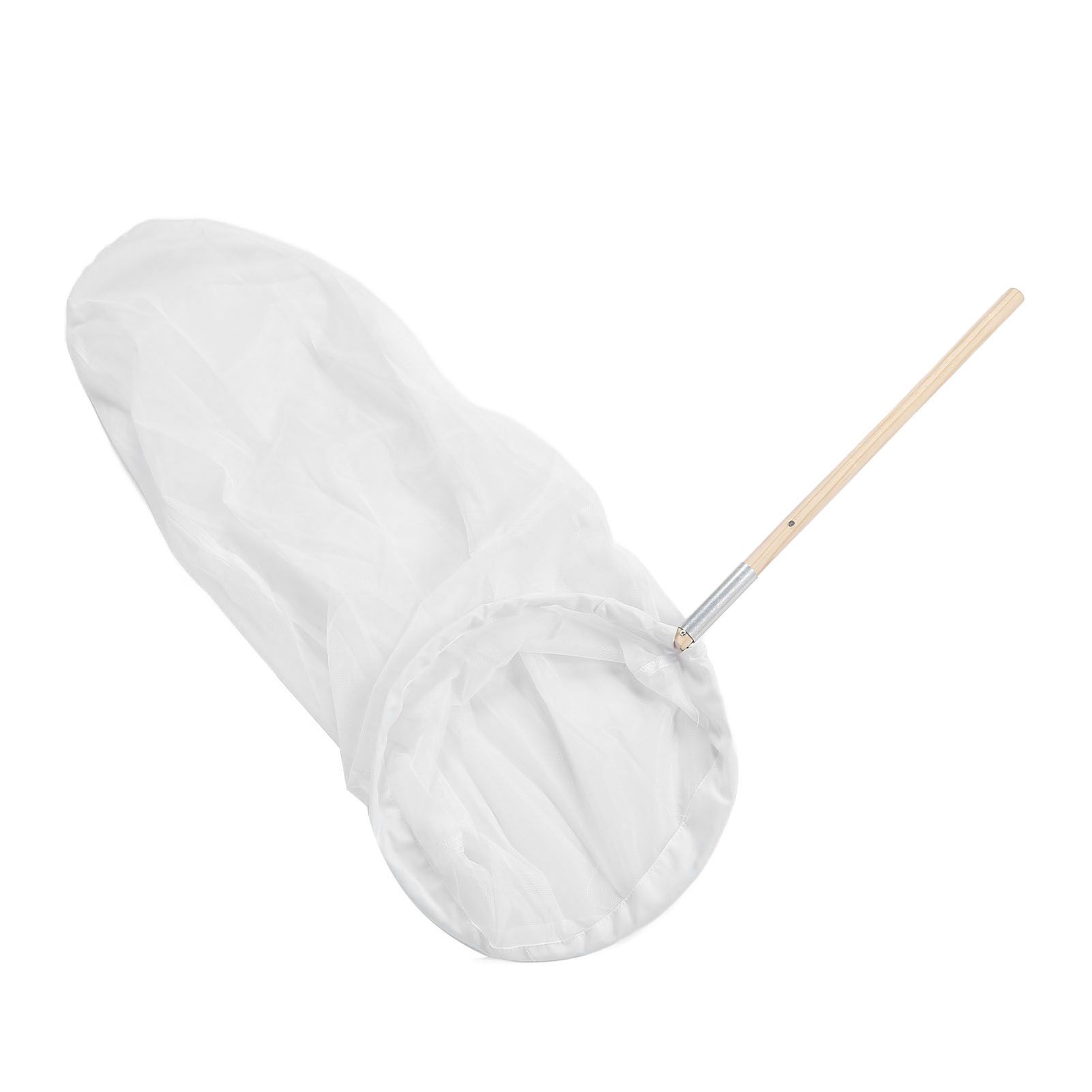 Kids Fly Catching Net with Wood Pole Handle Polyester Iron Scalewing Fly Net view 11