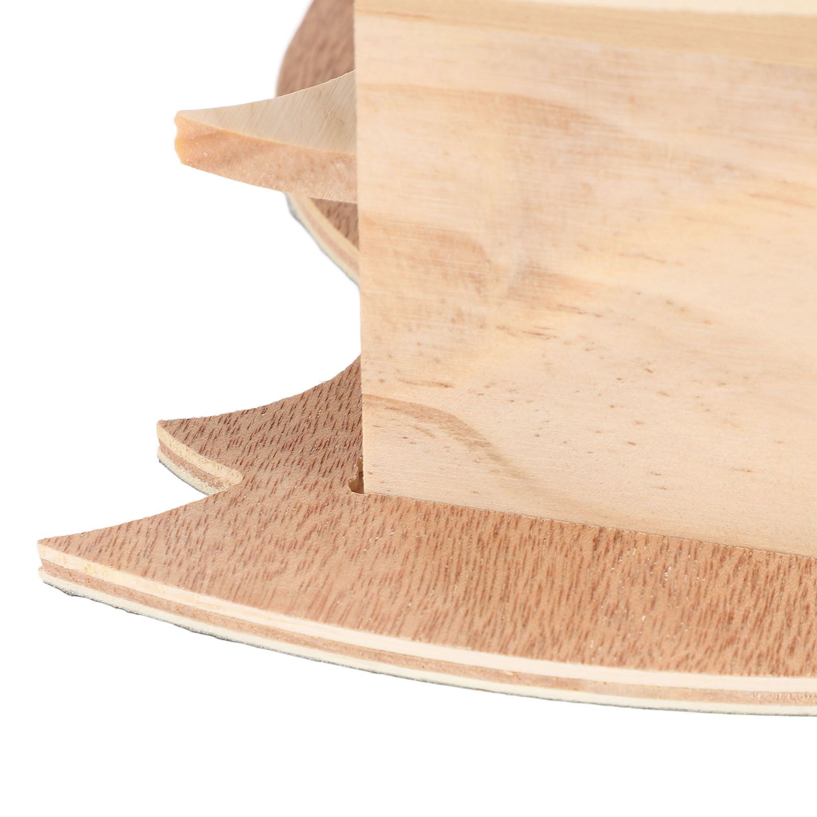 Bat House Handcrafted Wooden Weather Proof Easy to Install Bat Shaped Bat Box view 2