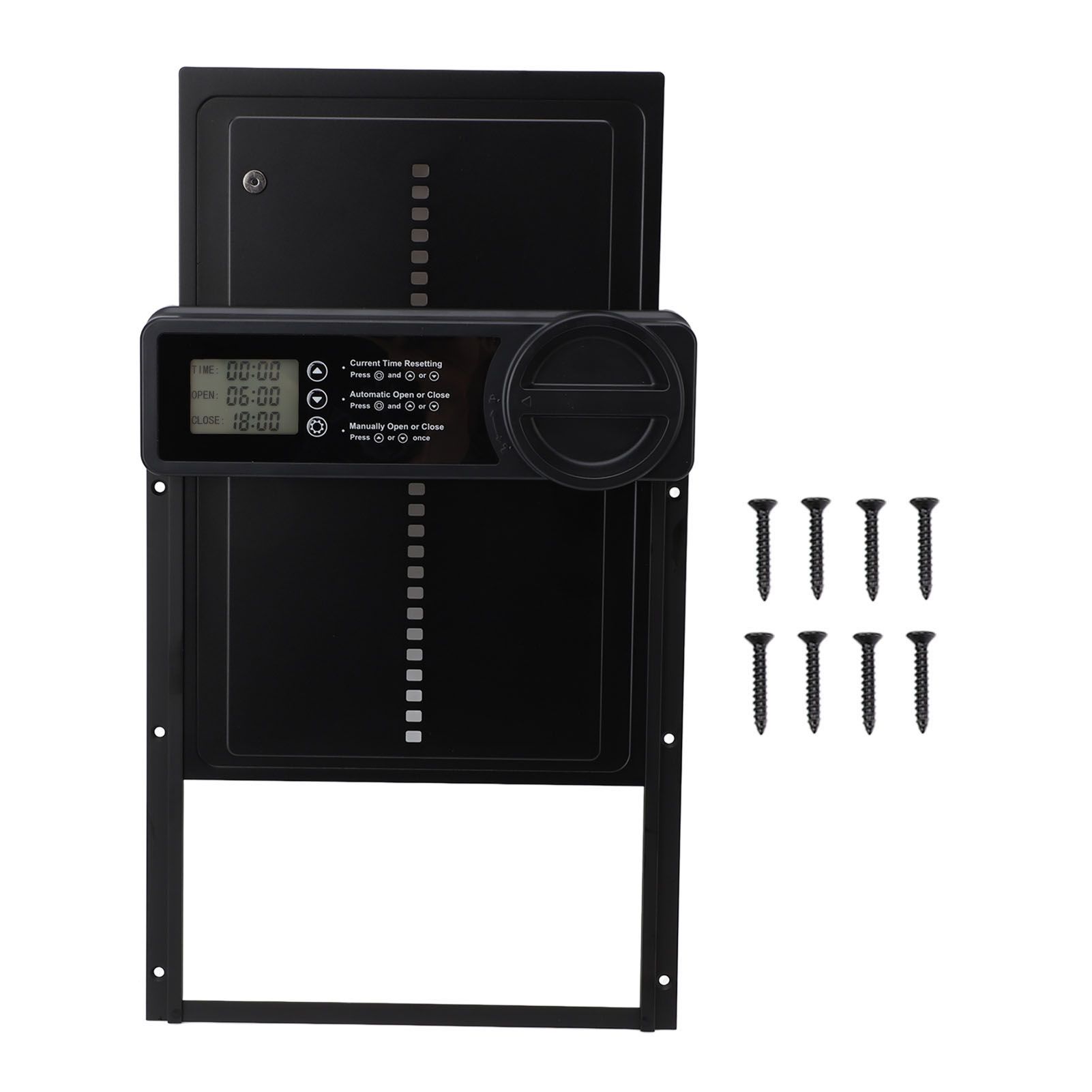 Automatic Chicken Coop Door Electric Timer IPX45 Waterproof Aluminum Alloy view 3