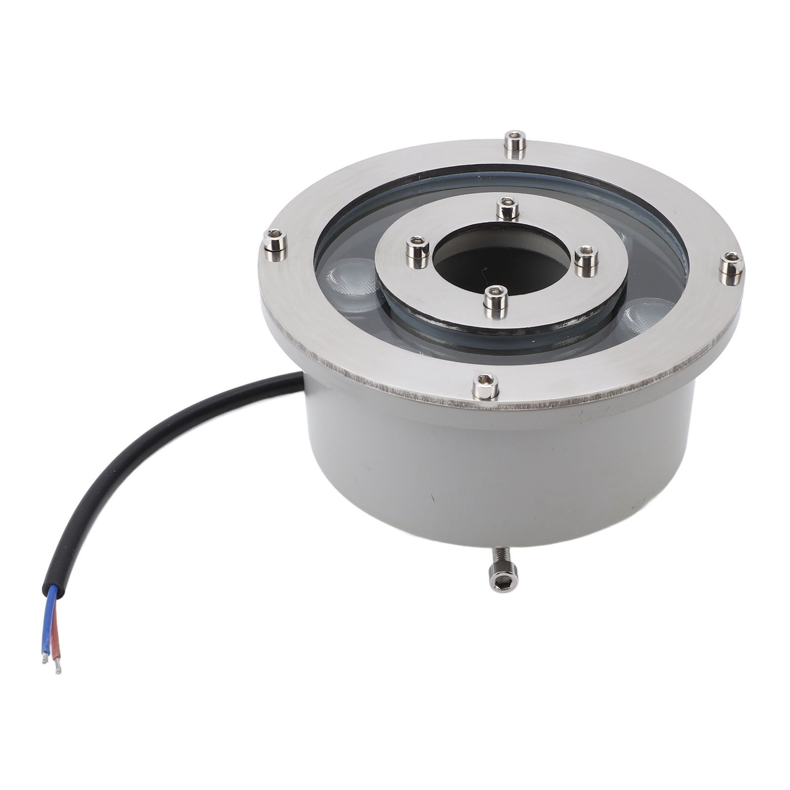 LED Fountain Light Stainless Steel High Brightness Submersible Underwater view 4