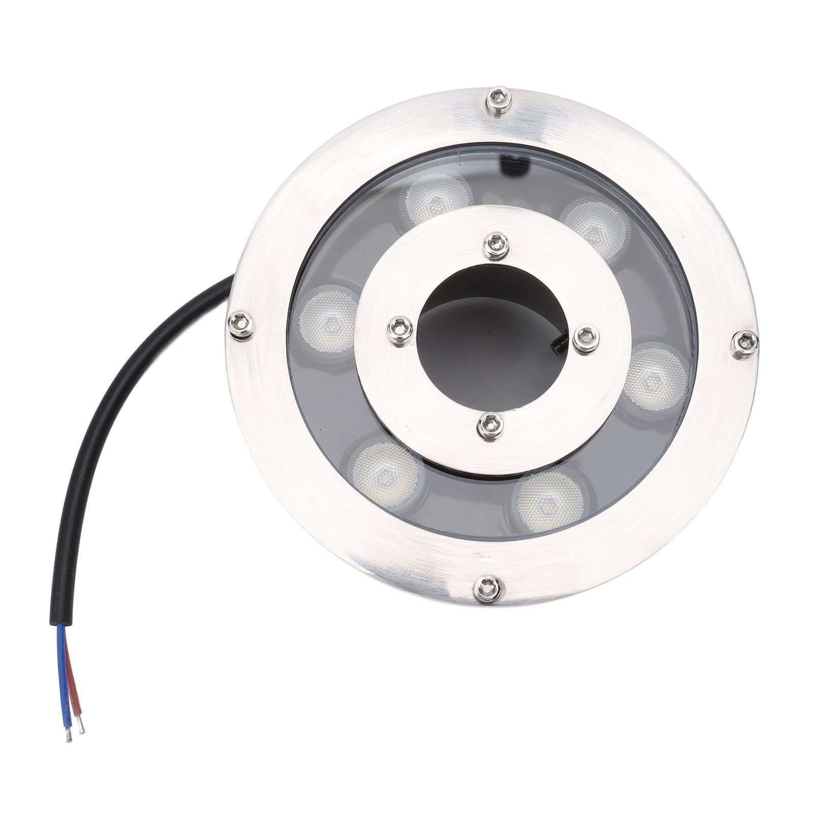 LED Fountain Light Stainless Steel High Brightness Submersible Underwater view 8
