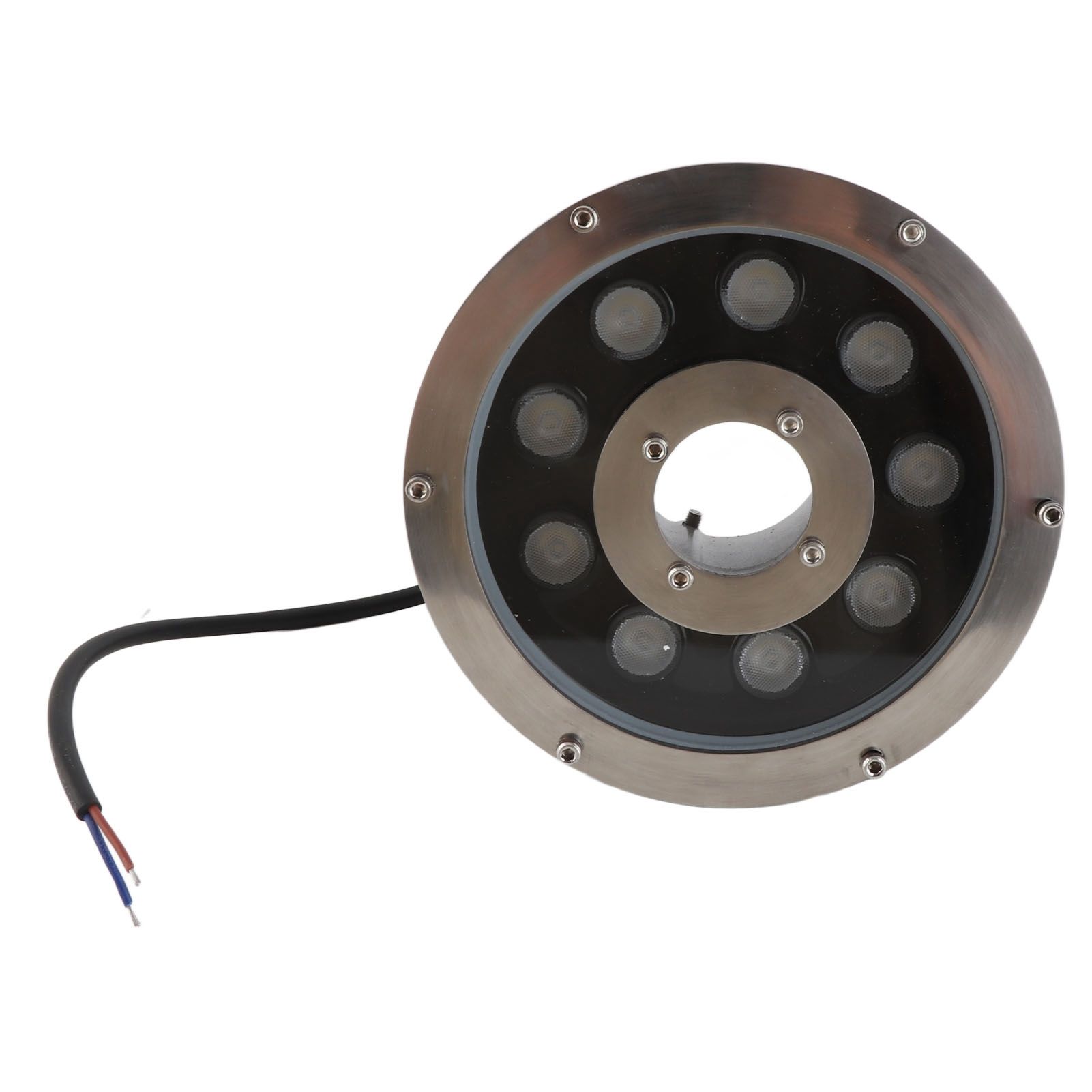 LED Fountain Light Stainless Steel High Brightness Submersible Underwater view 3