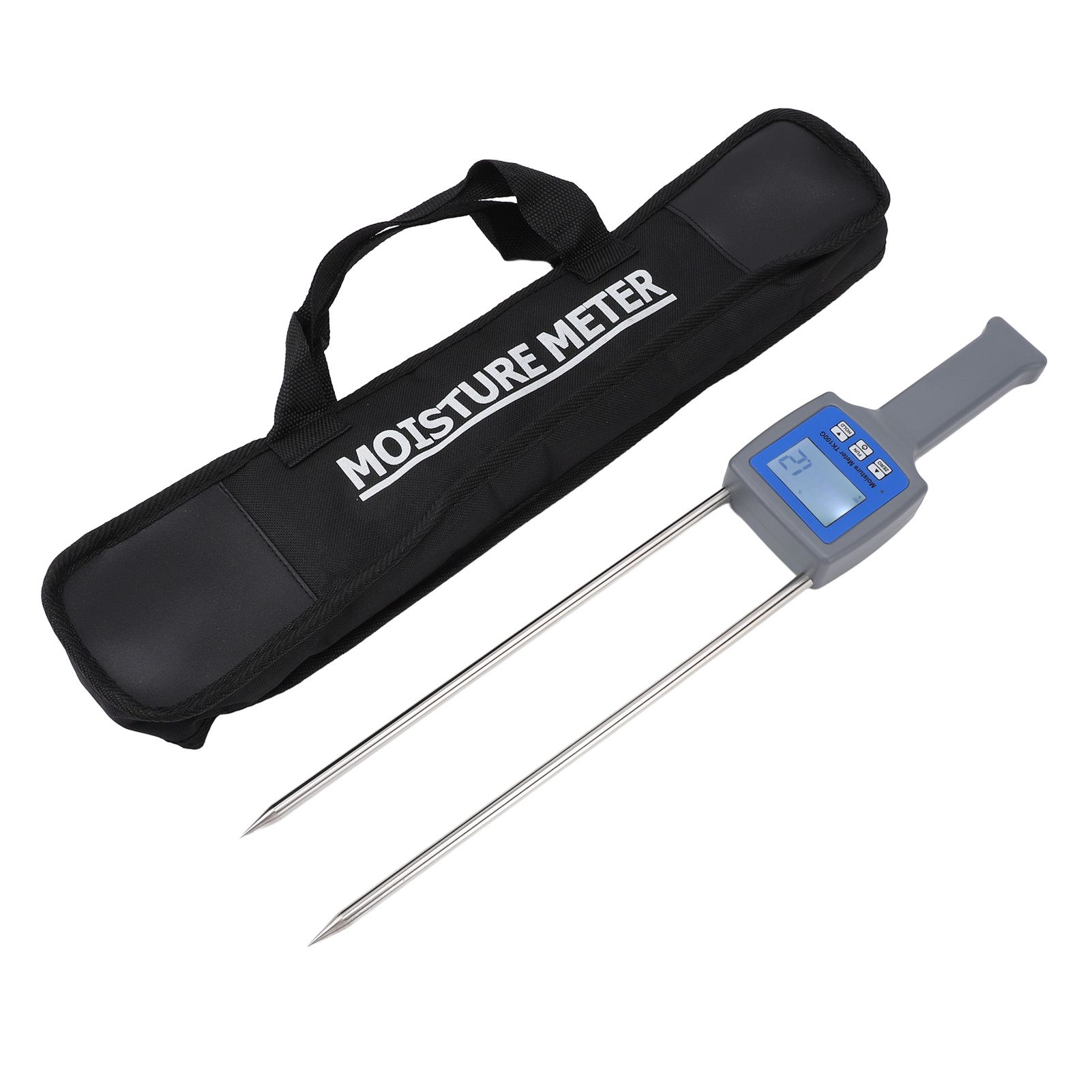 Grain Humidity Tester LCD Display 6% to 30% Measure Range Portable Handheld view 3