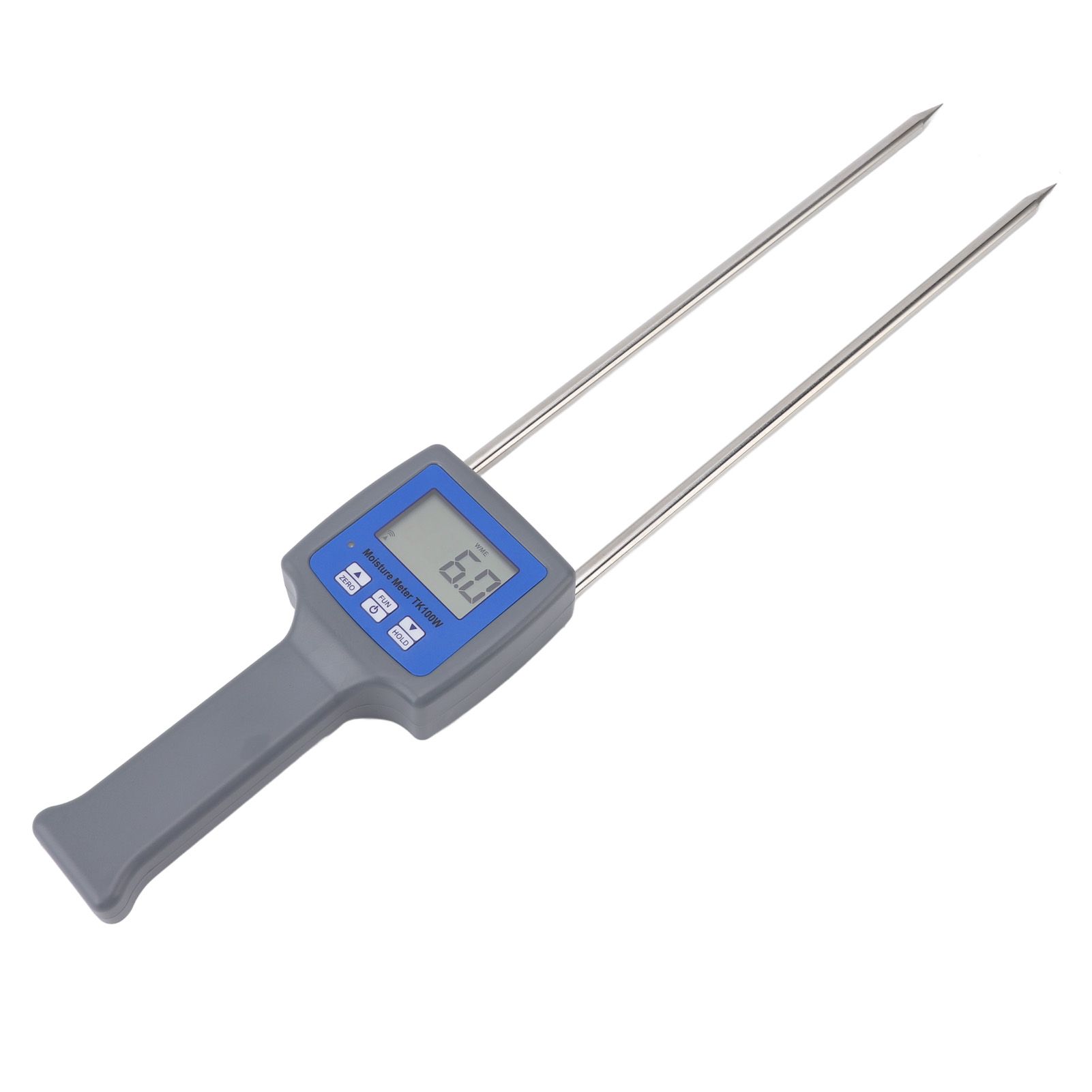 Wood Humidity Meter Firewood Humidity Tester with Probe Backlit LCD Display — image 1