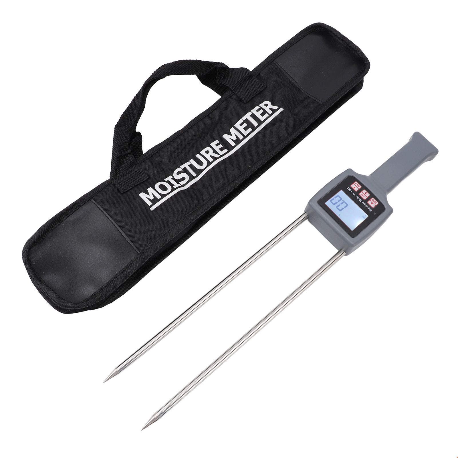Portable Hay Moisture Meter Professional High Accuracy Handheld Digital Hay view 3