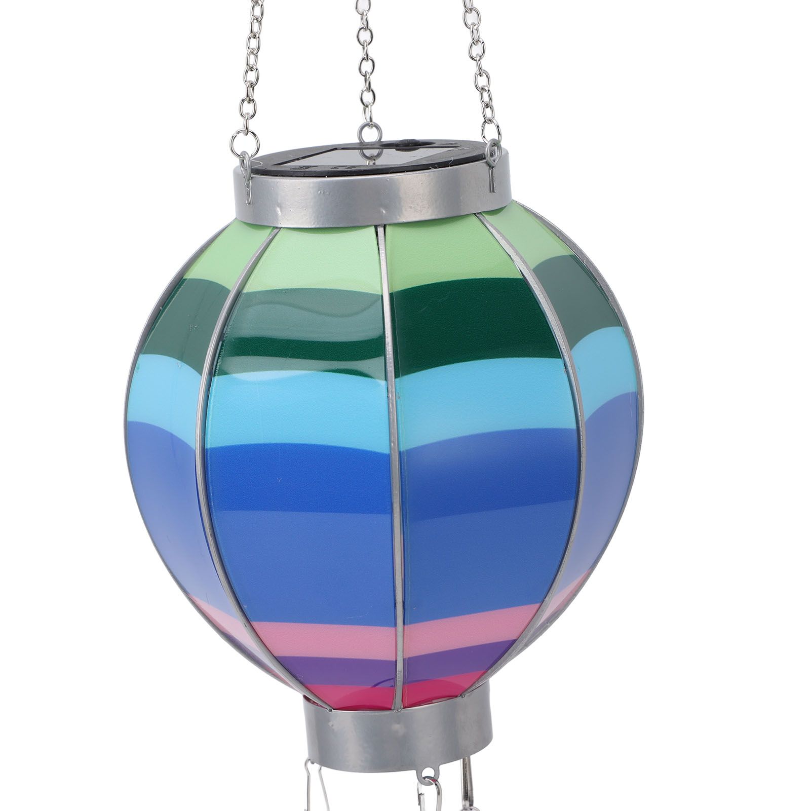 Hanging Solar Lantern Decoration Iron Solar Hanging Light Lamp for Garden Yard view 2