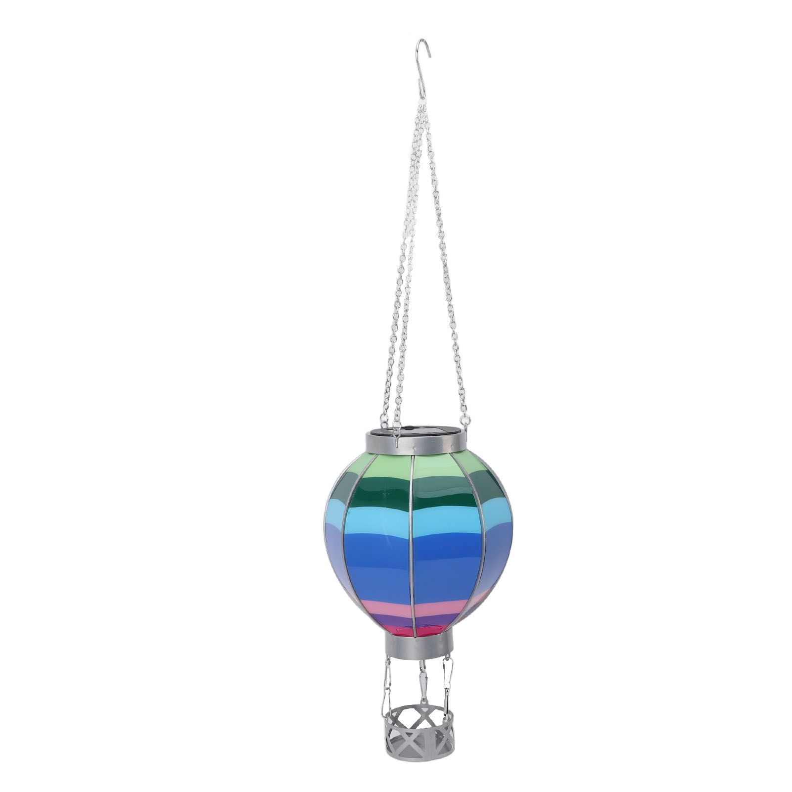 Hanging Solar Lantern Decoration Iron Solar Hanging Light Lamp for Garden Yard view 4