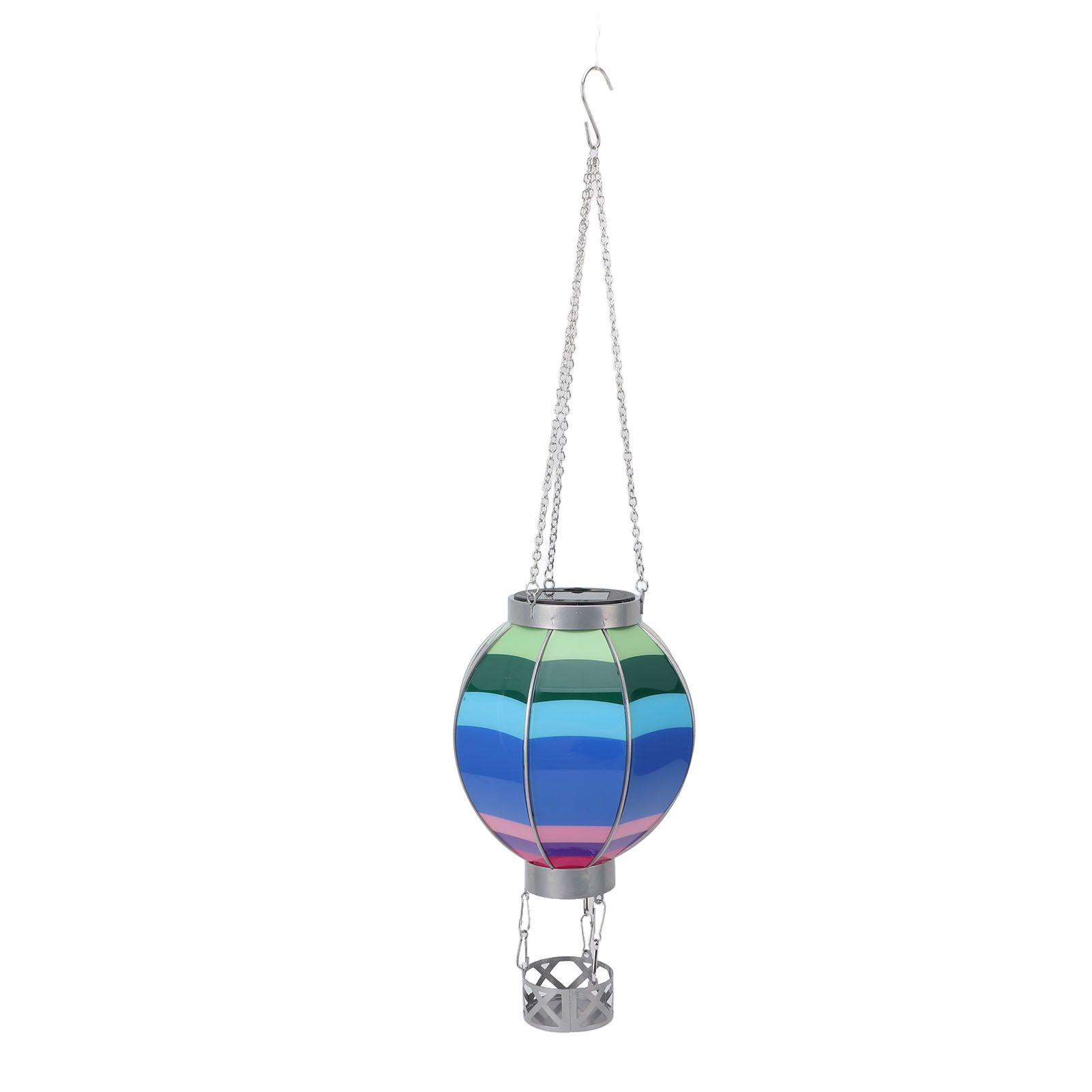 Hanging Solar Lantern Decoration Iron Solar Hanging Light Lamp for Garden Yard view 6