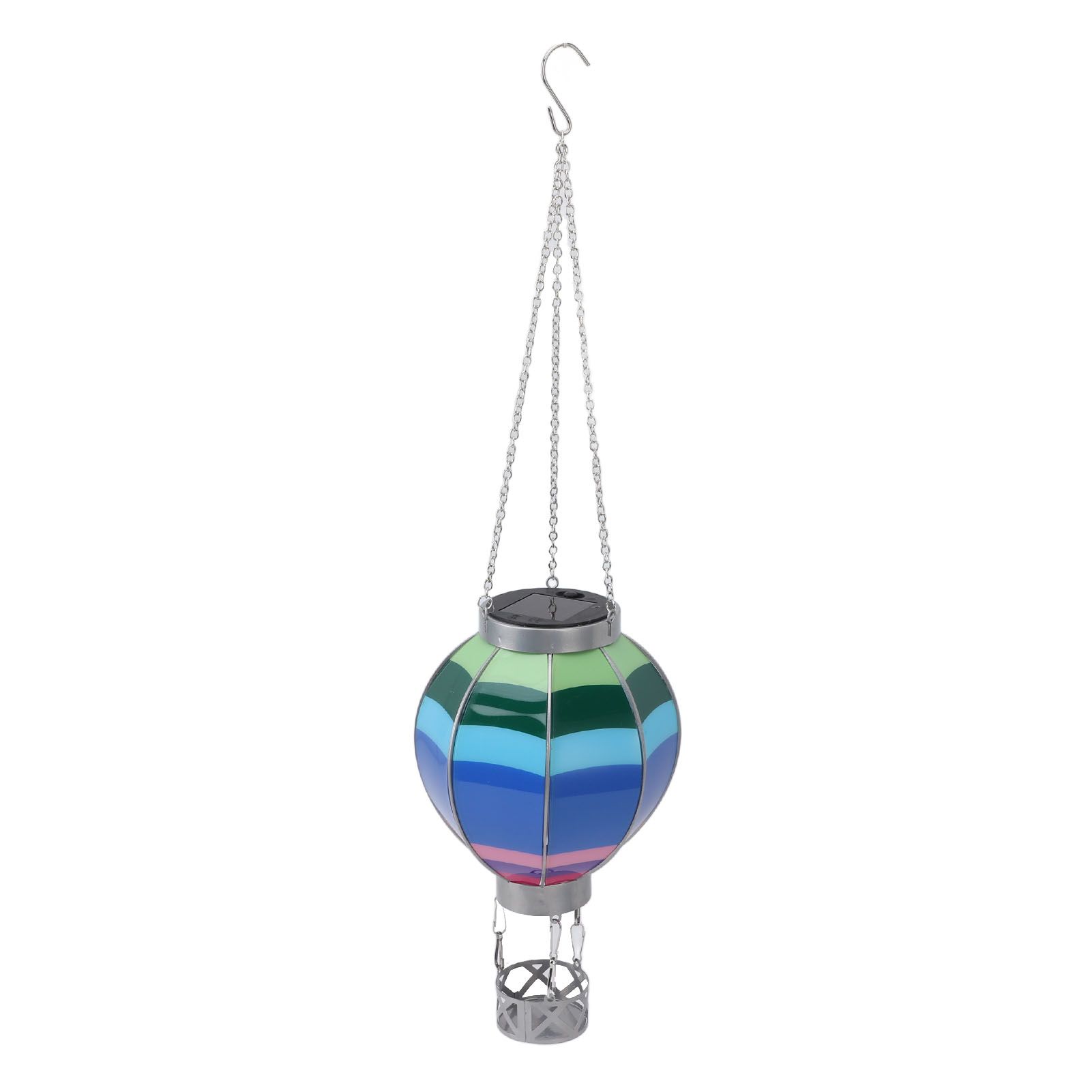Hanging Solar Lantern Decoration Iron Solar Hanging Light Lamp for Garden Yard view 8