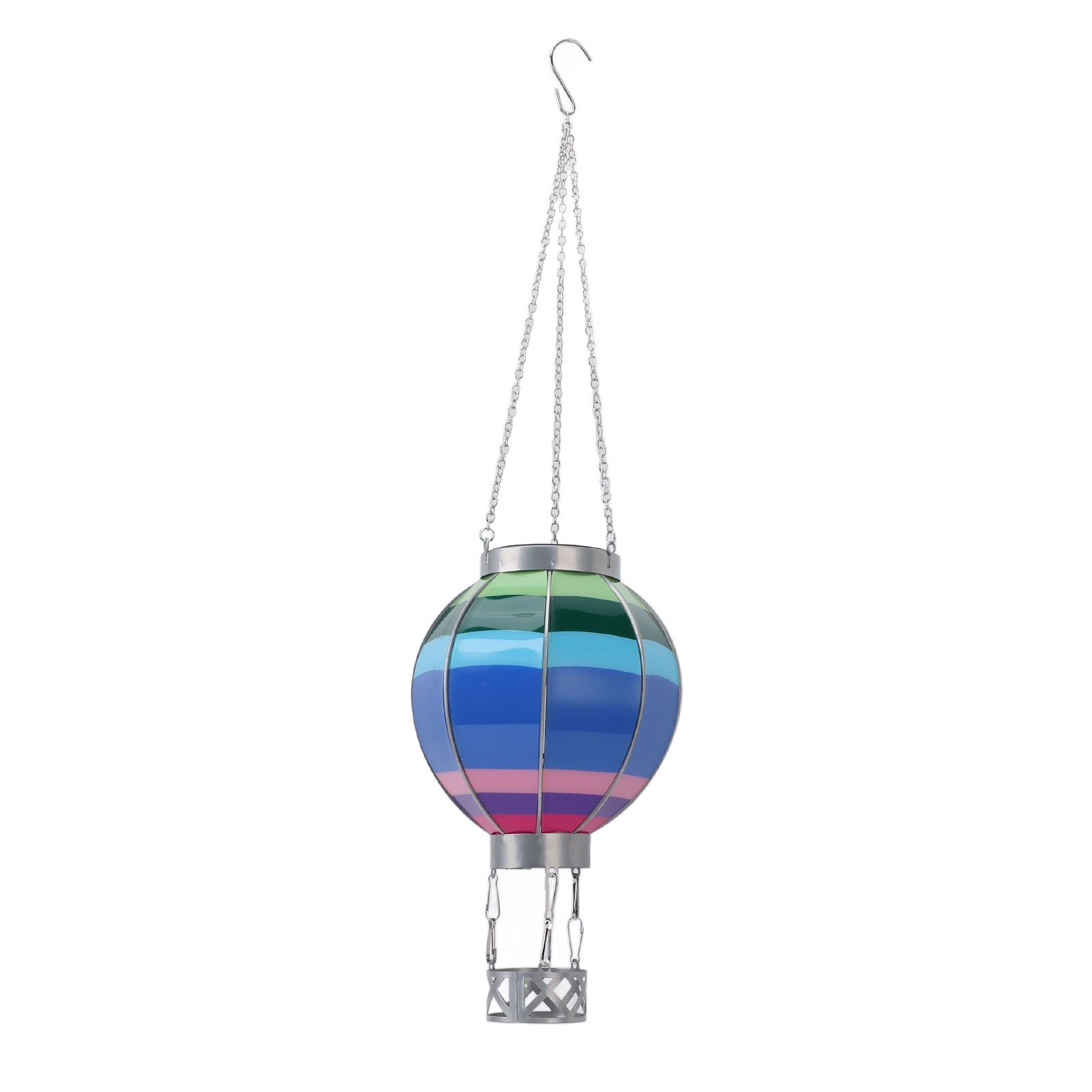 Hanging Solar Lantern Decoration Iron Solar Hanging Light Lamp for Garden Yard view 9