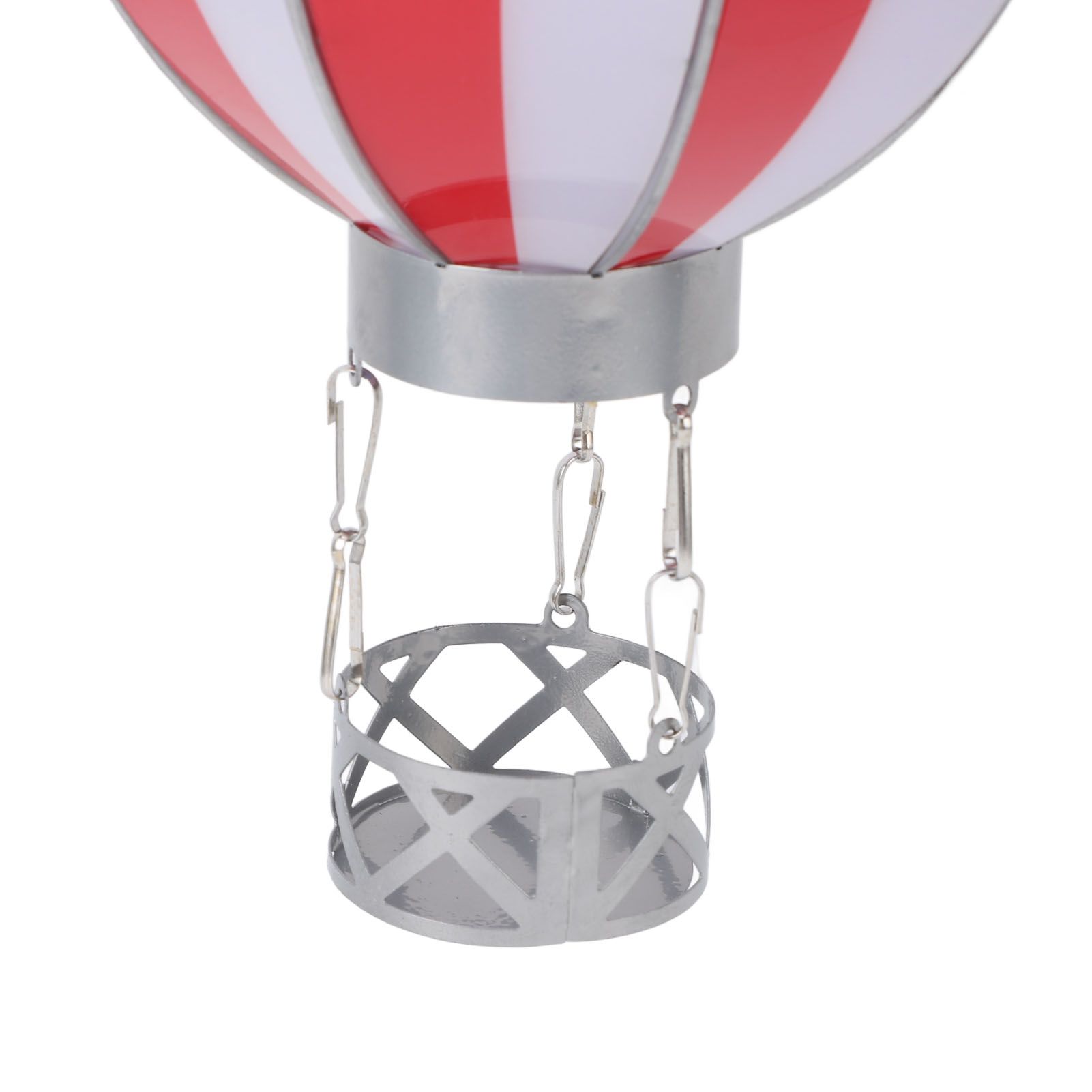Hot Air Balloon Solar Lantern Automatic Open Iron Patriotic Flag Pattern view 2