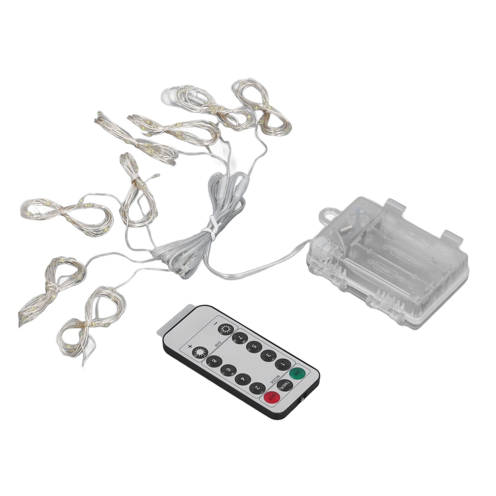 Umbrella String Light Waterproof Battery Operated Easy to Install LED String view 4