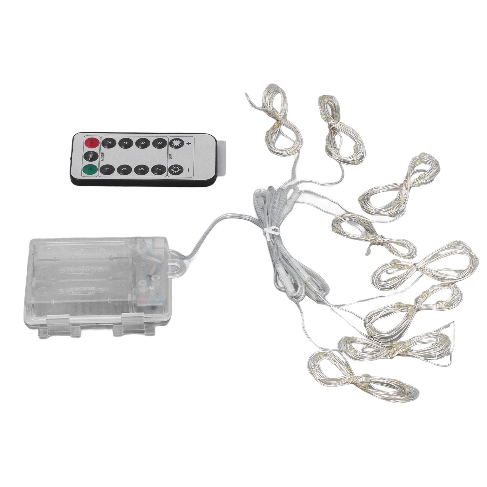 Umbrella String Light Waterproof Battery Operated Easy to Install LED String view 6