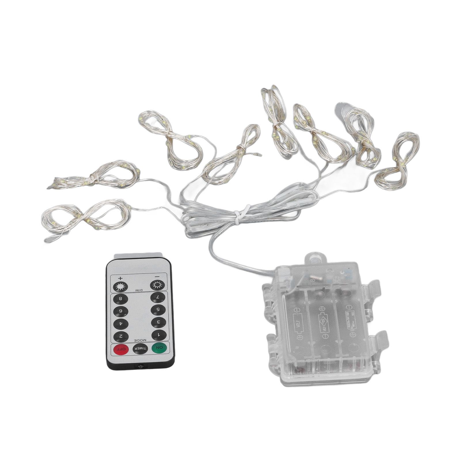 Umbrella String Light Waterproof Battery Operated Easy to Install LED String view 9