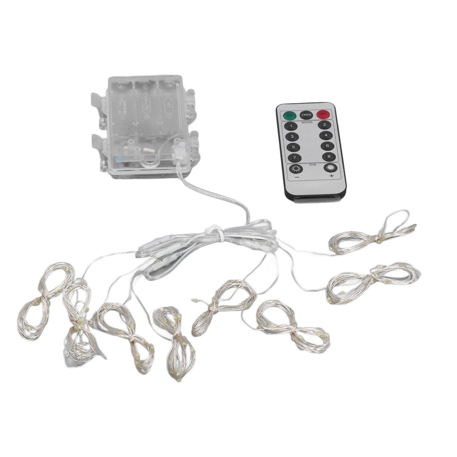 Umbrella String Light Waterproof Battery Operated Easy to Install LED String view 10
