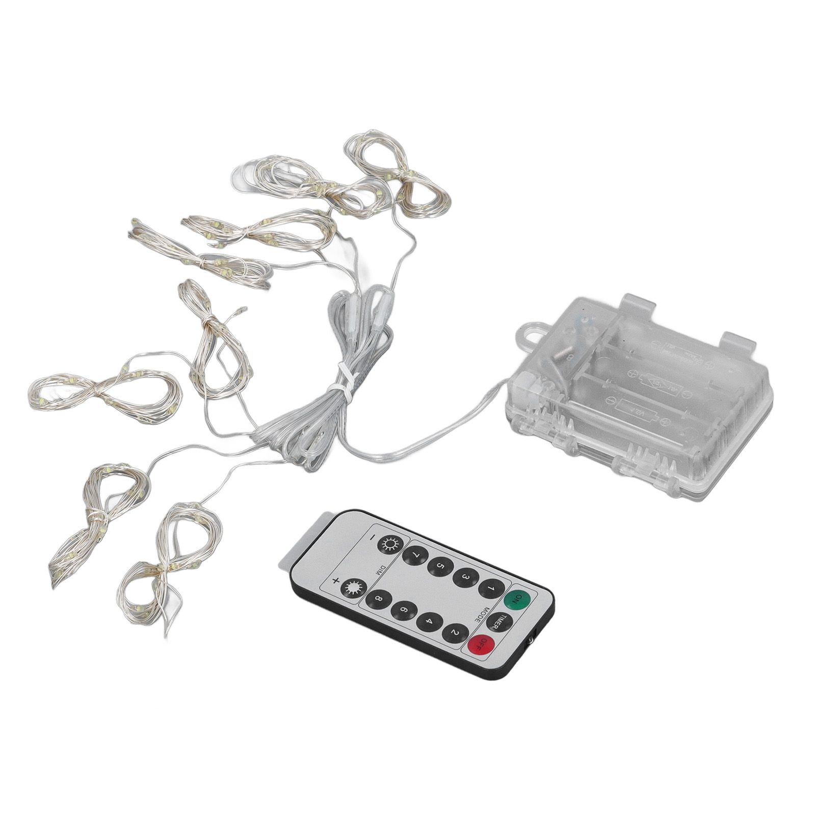 Umbrella String Light Waterproof Battery Operated Easy to Install LED String view 12
