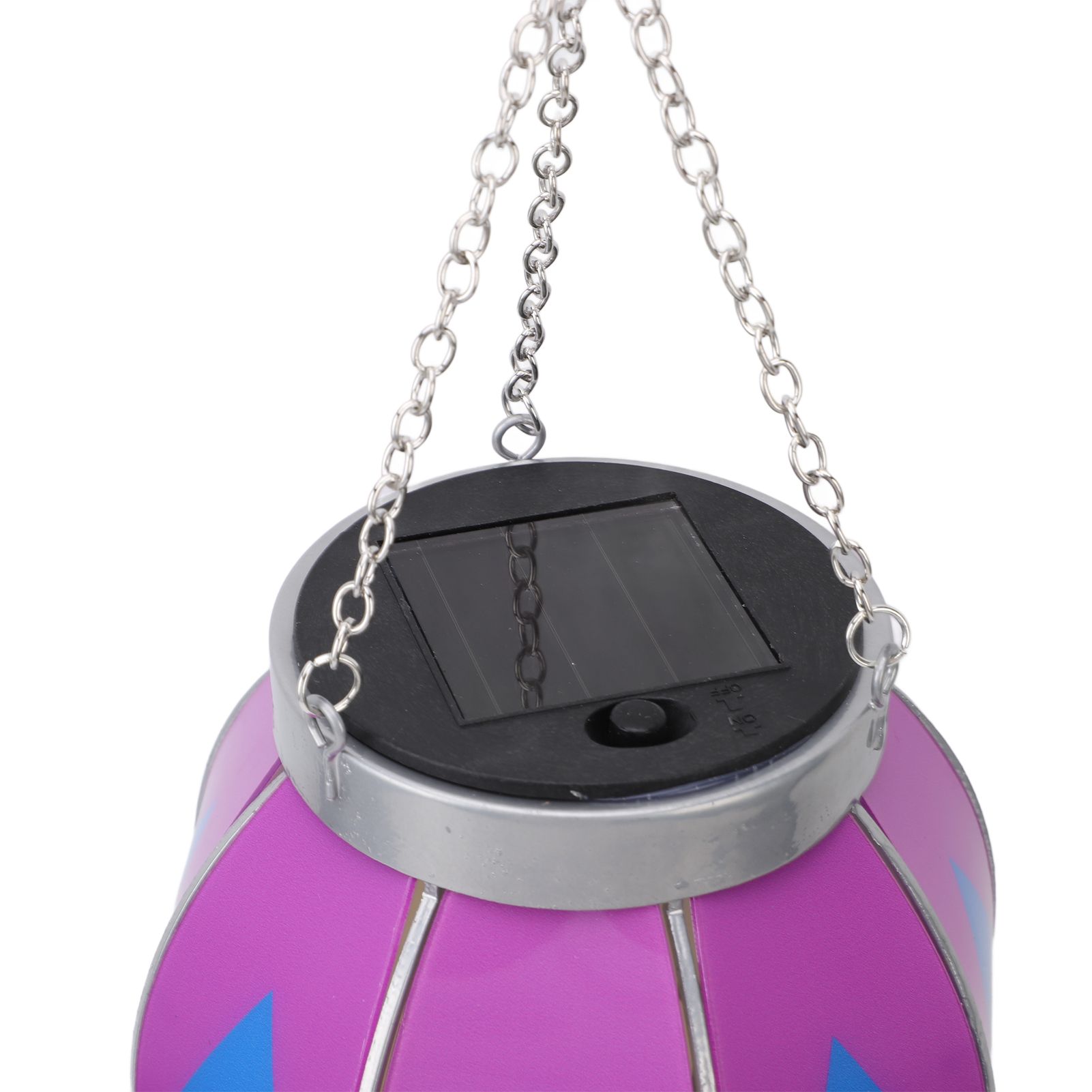 Hot Air Balloon Solar Lantern Iron Portable Hanging Outdoor Decorative Lantern view 7