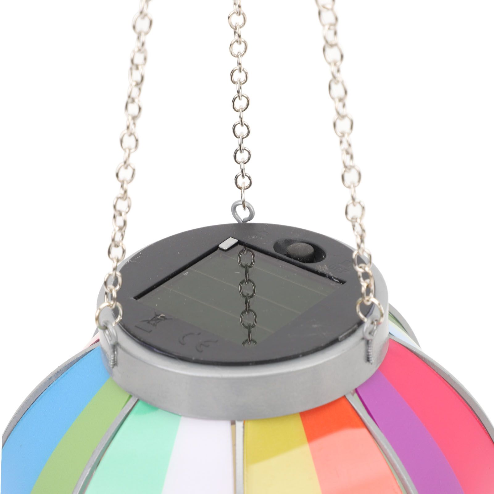 Hot Air Balloon Solar Lantern with Candle Holder Decorative Solar Hot Air view 5