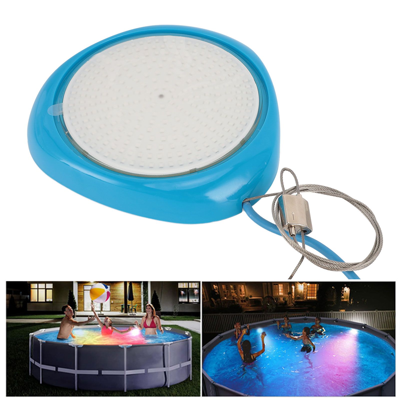 LED Pool Light Water Resistant Phone APP Control Color Changing Underwater view 11