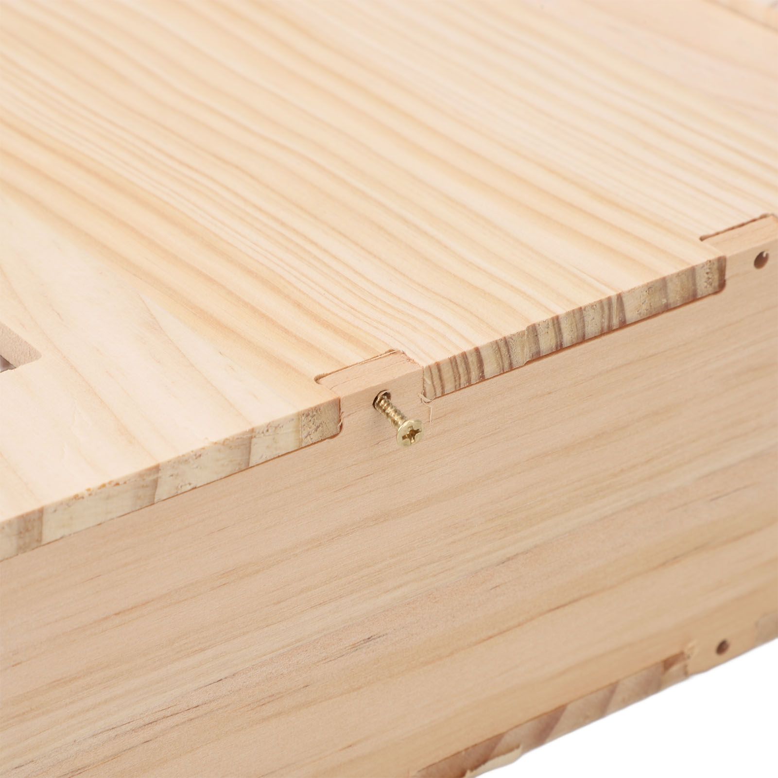 Bat House Weather Resistant Handcrafted Single Chamber Wooden Bat Box for view 2