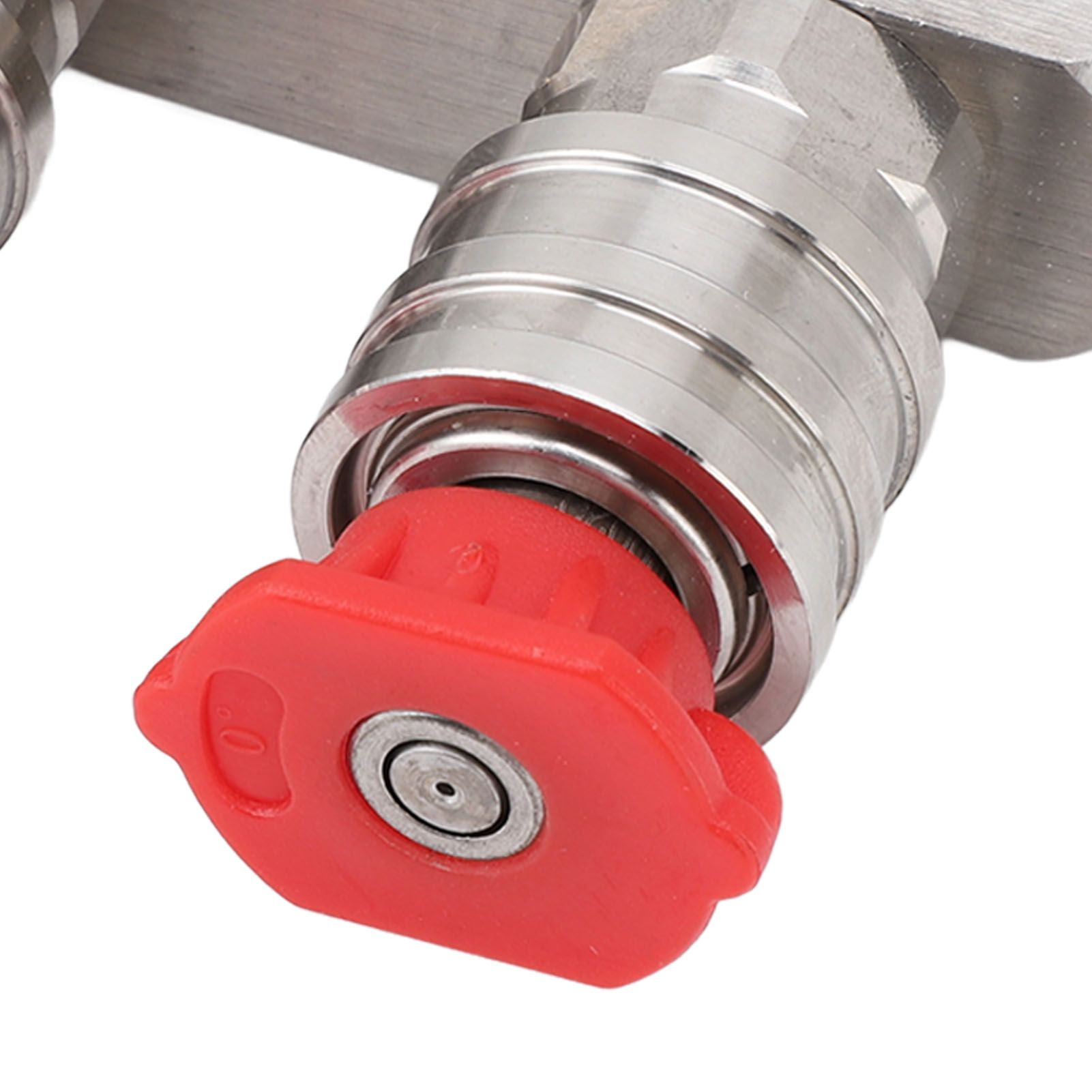 Dual Pressure Washer Nozzle Stainless Steel with 1/4 Quick Connect 2 Color view 2