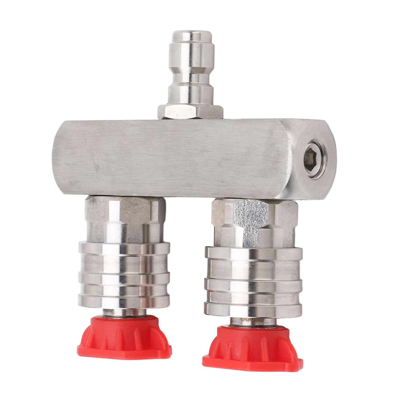 Dual Pressure Washer Nozzle Stainless Steel with 1/4 Quick Connect 2 Color view 6