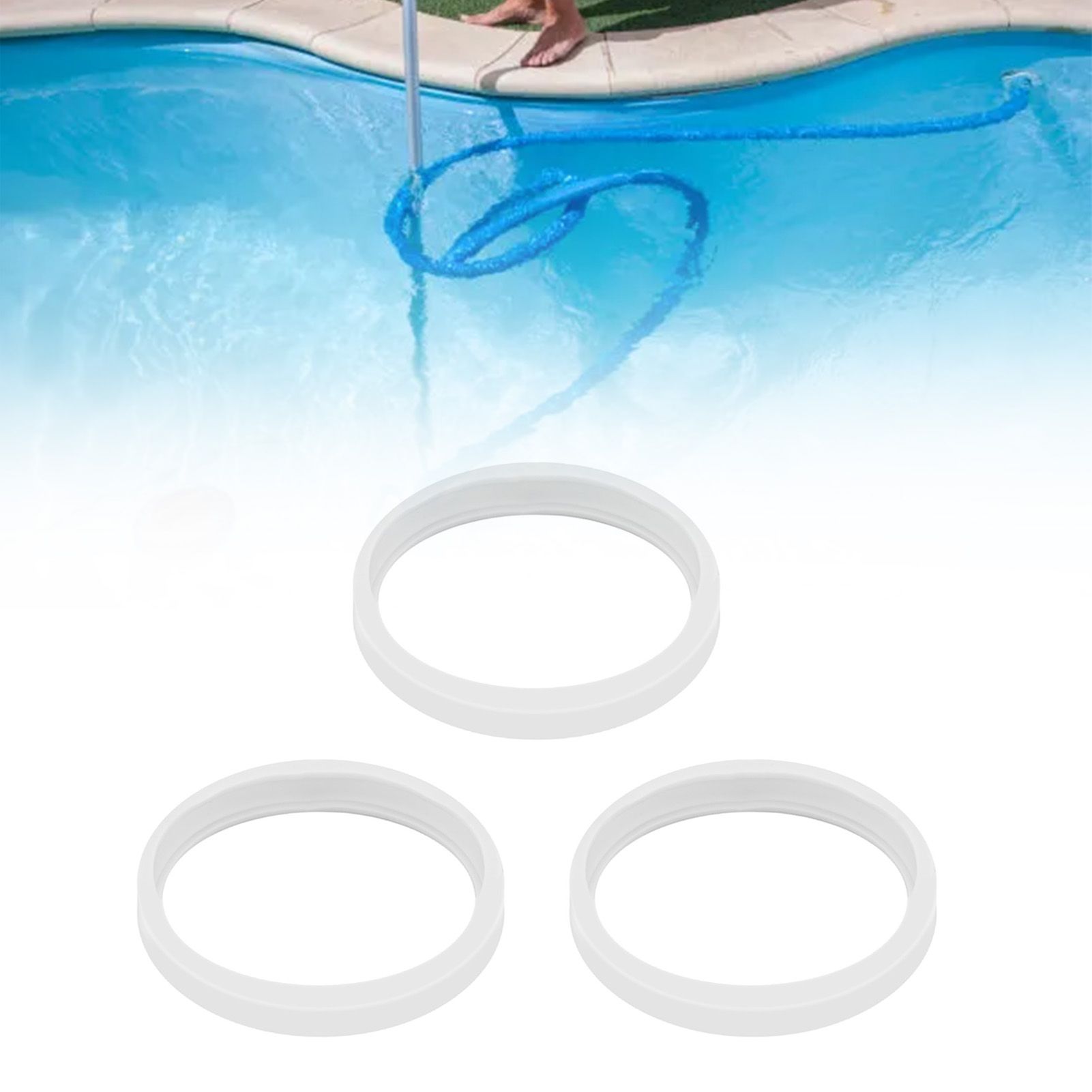 3PCS Pool Cleaner Tire Rubber Pool Cleaner All Purpose Tire Replacement Part view 12