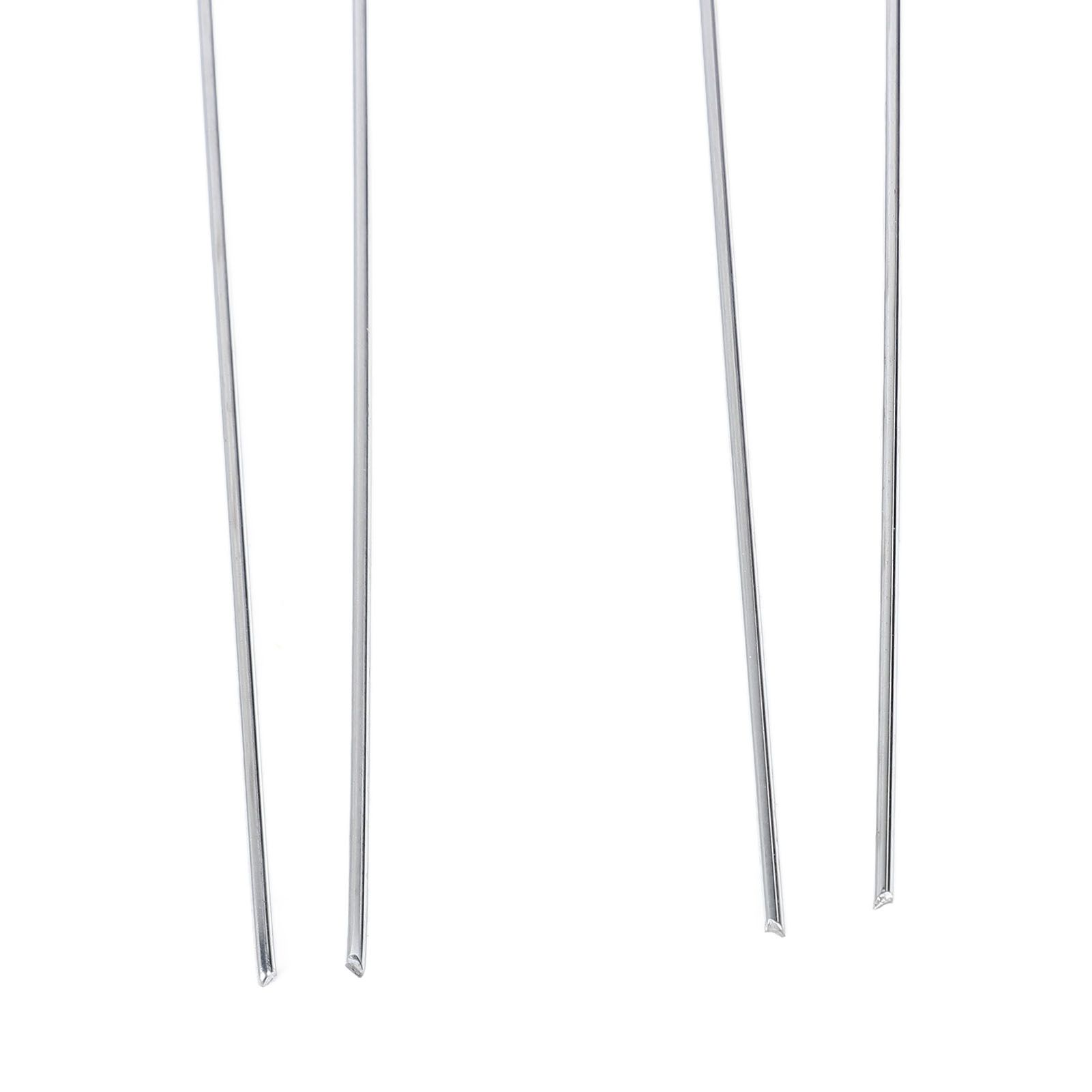 100pcs Stake Staple U Shaped Hot Dip Galvanized Steel Ground Pin Landscape view 2