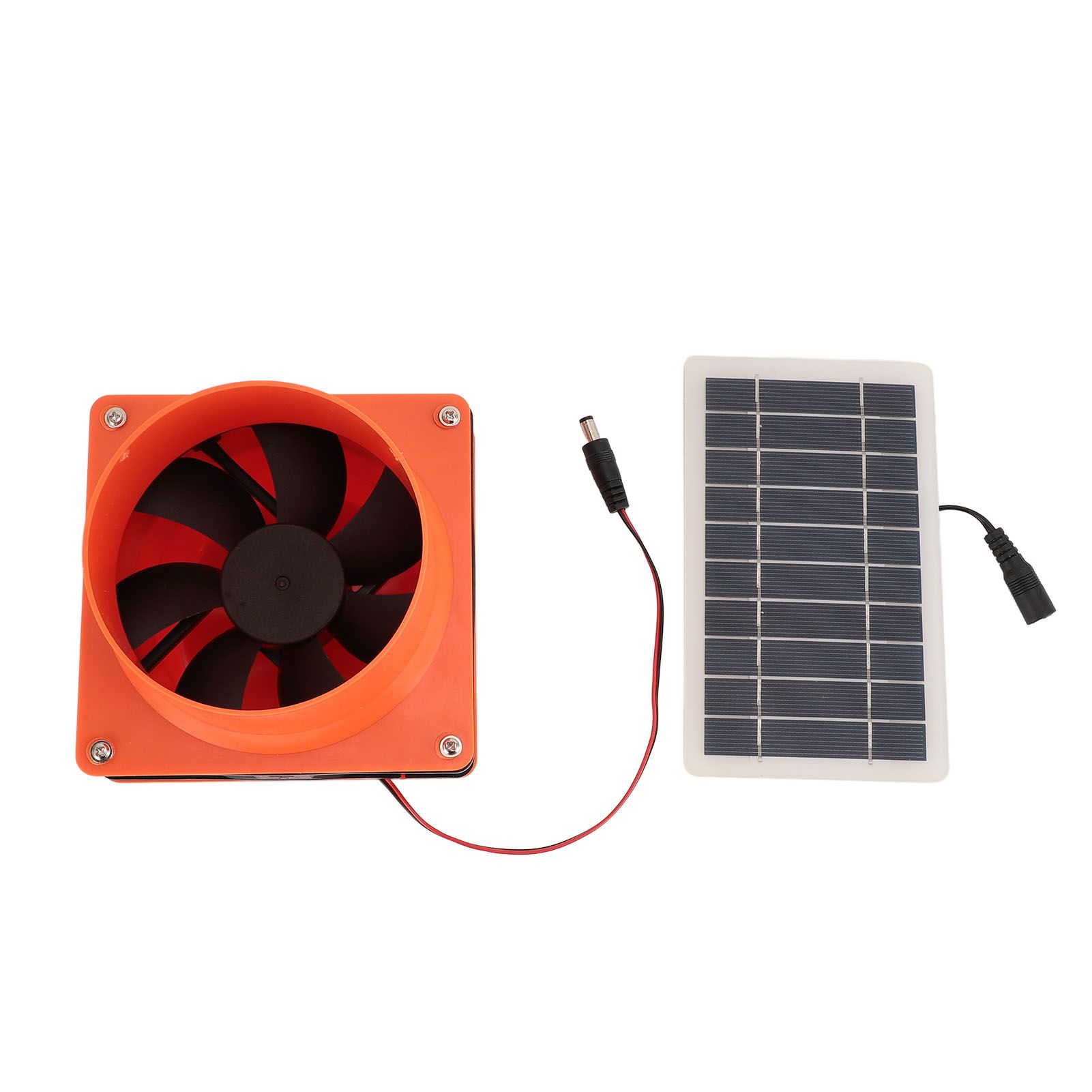 Solar Powered Exhaust Fan 10W 5V ABS Monocrystalline Silicon Solar Panel view 3