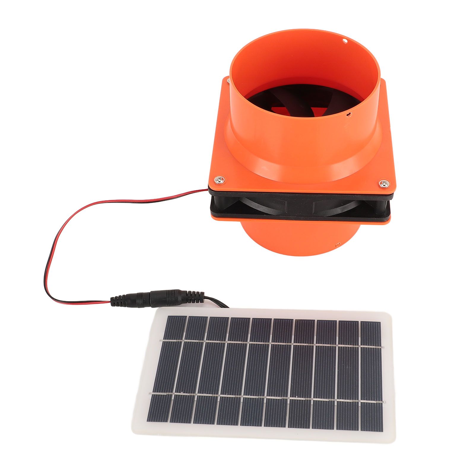 Solar Powered Exhaust Fan 10W 5V ABS Monocrystalline Silicon Solar Panel view 10