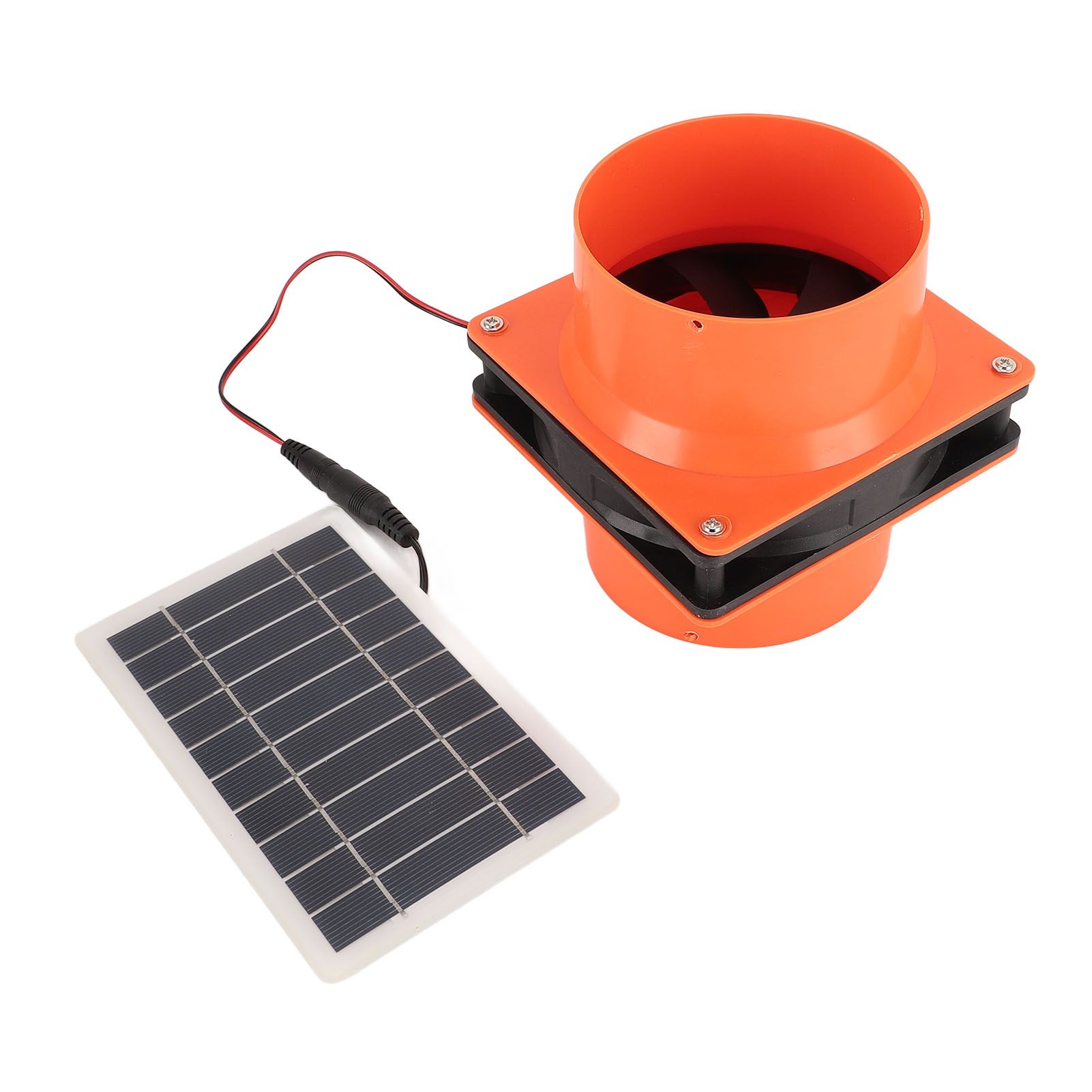 Solar Powered Exhaust Fan 10W 5V ABS Monocrystalline Silicon Solar Panel view 11