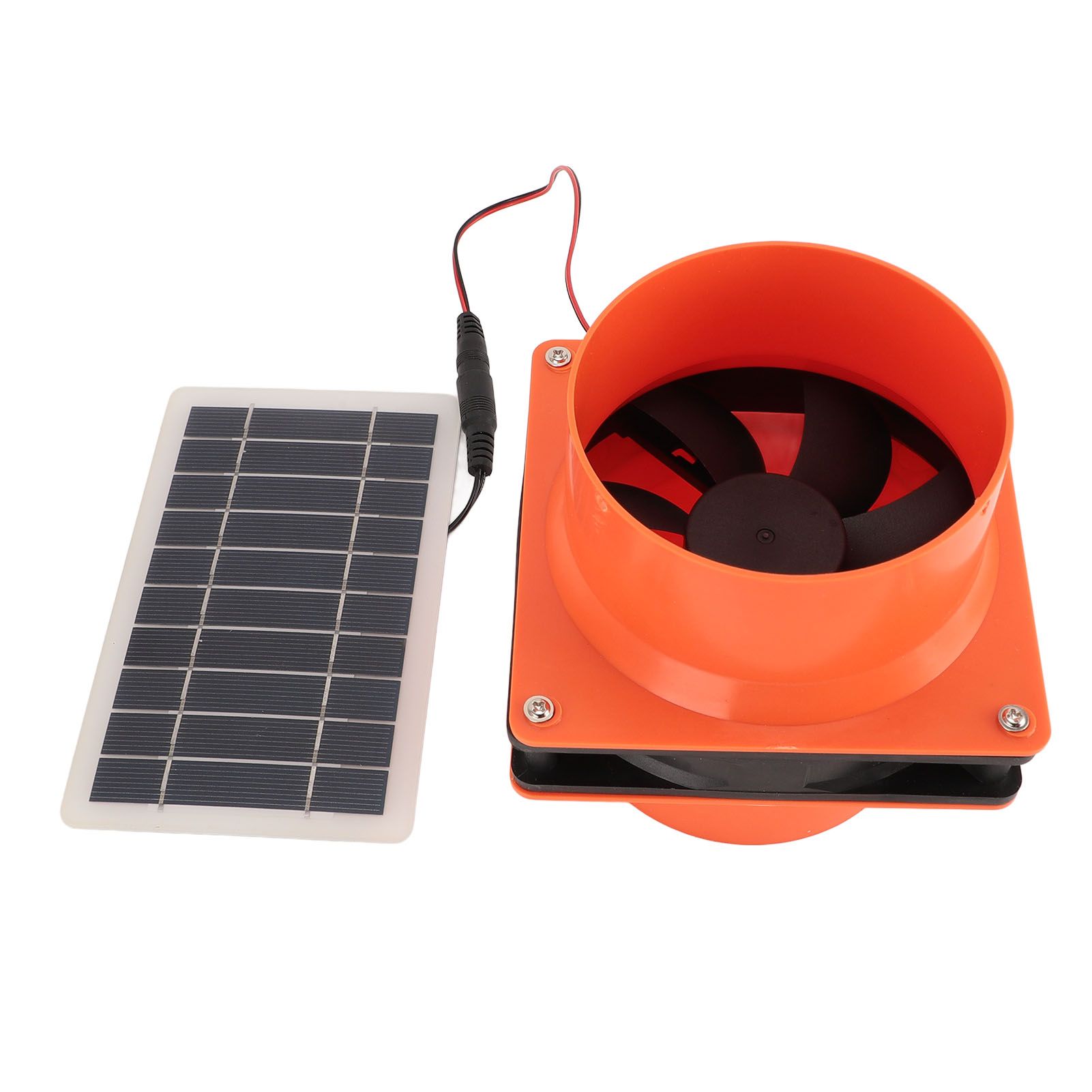 Solar Powered Exhaust Fan 10W 5V ABS Monocrystalline Silicon Solar Panel view 12