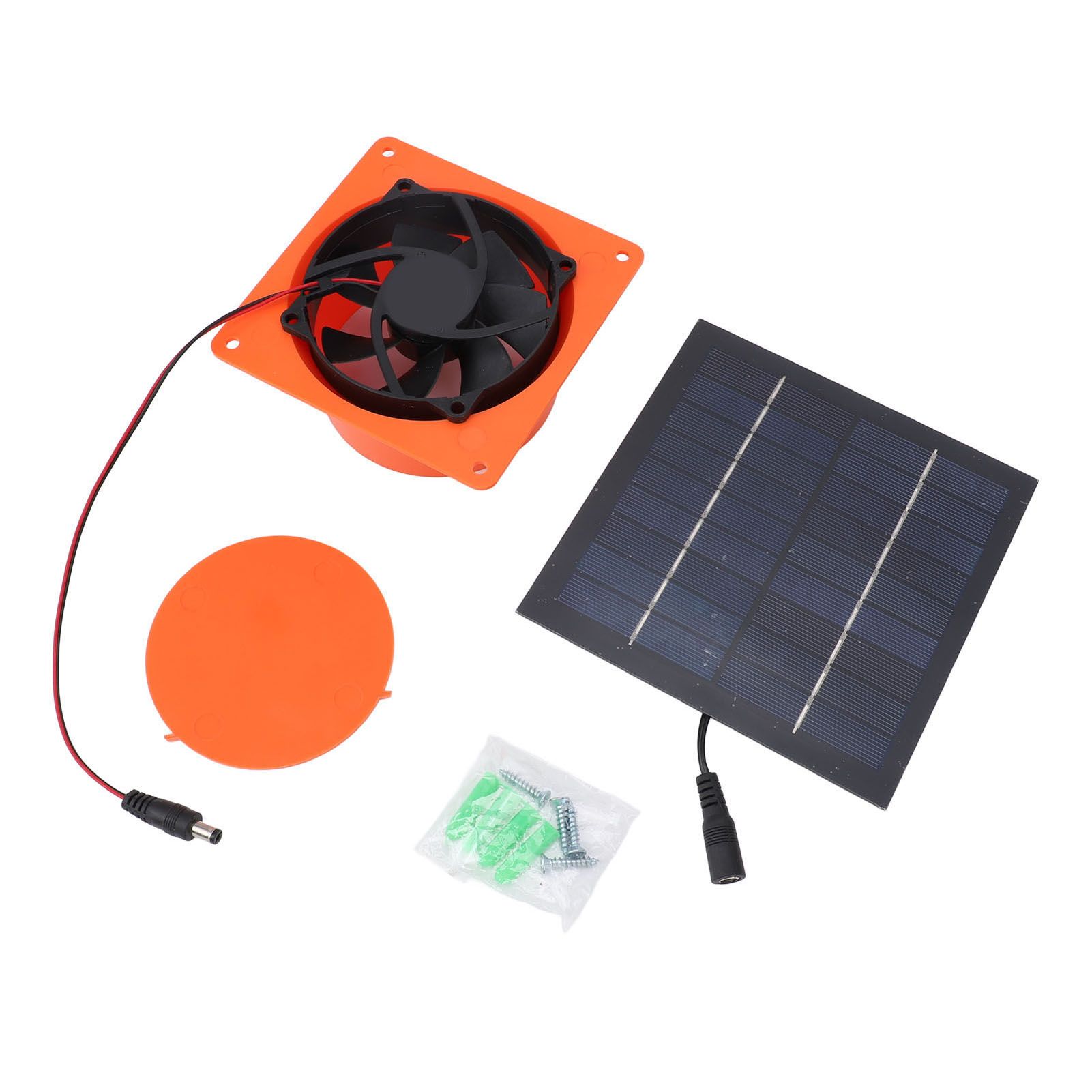 Solar Powered Exhaust Fan Monocrystalline Silicon 20w 5V Solar Panel Vent Fan view 3