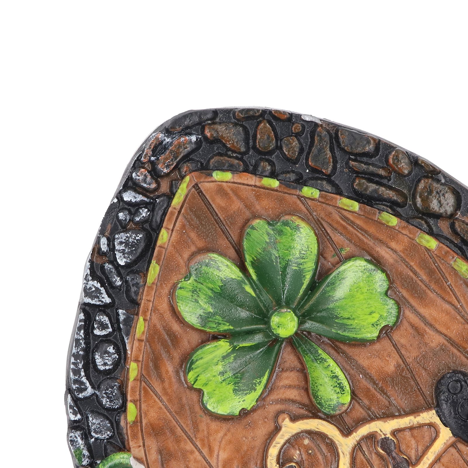 Fairy Door Miniature Resin Eco Friendly Paint with Screw Fairy House Door for view 5