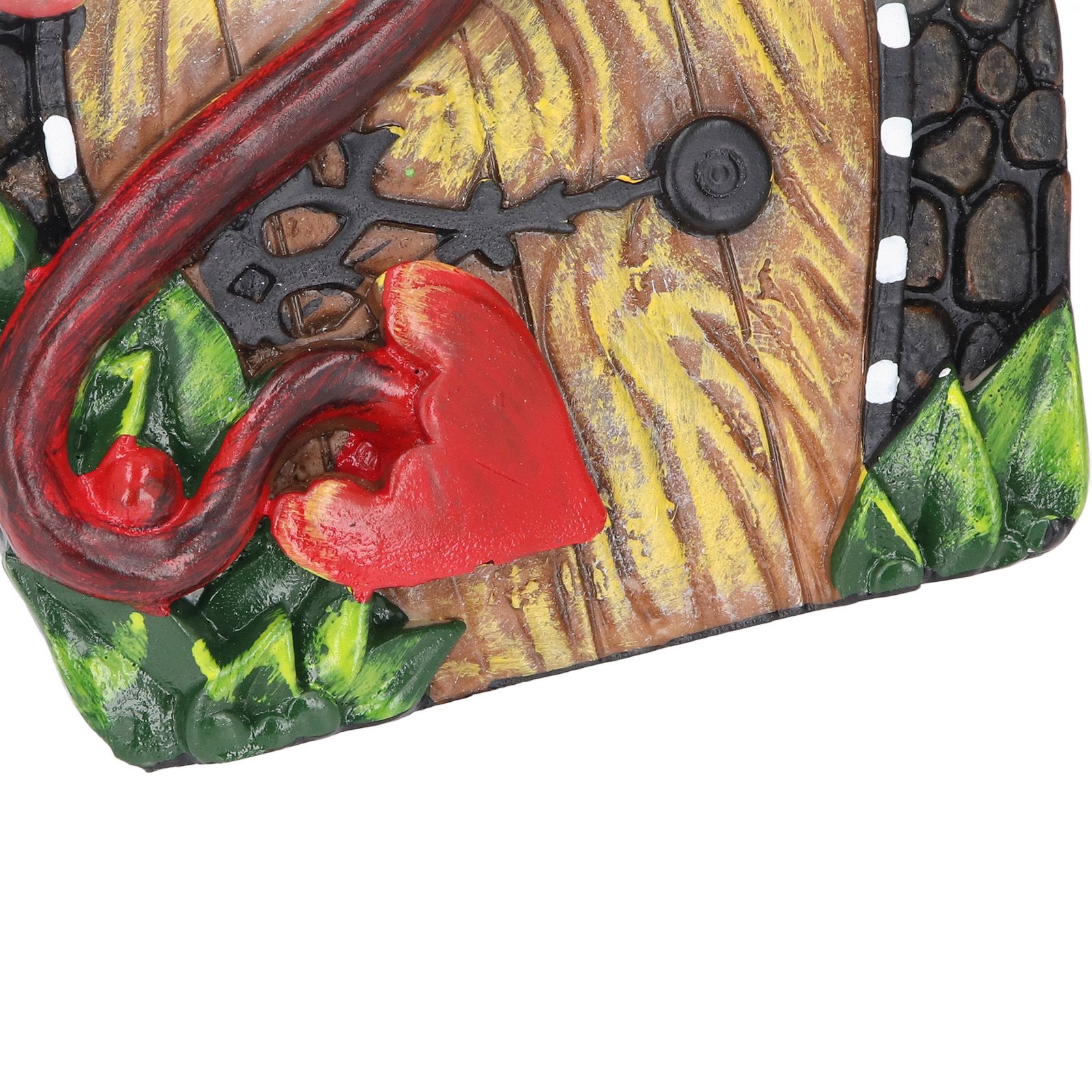 Fairy Door Miniature Resin Eco Friendly Paint with Screw Fairy House Door for view 7