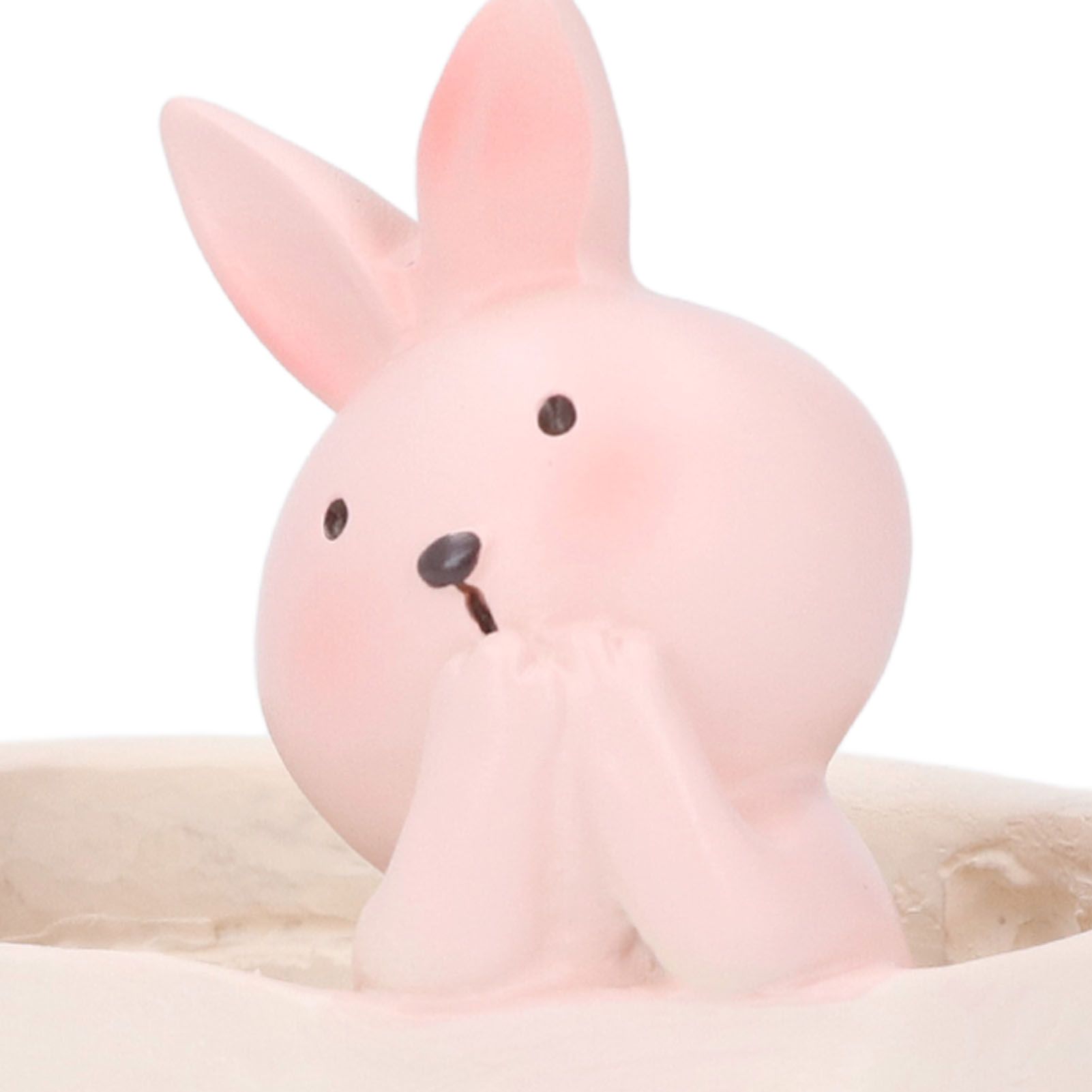 Pen Pencil Holder Desktop Ornament Resin Cute Animal in Grocery Bag Small view 5