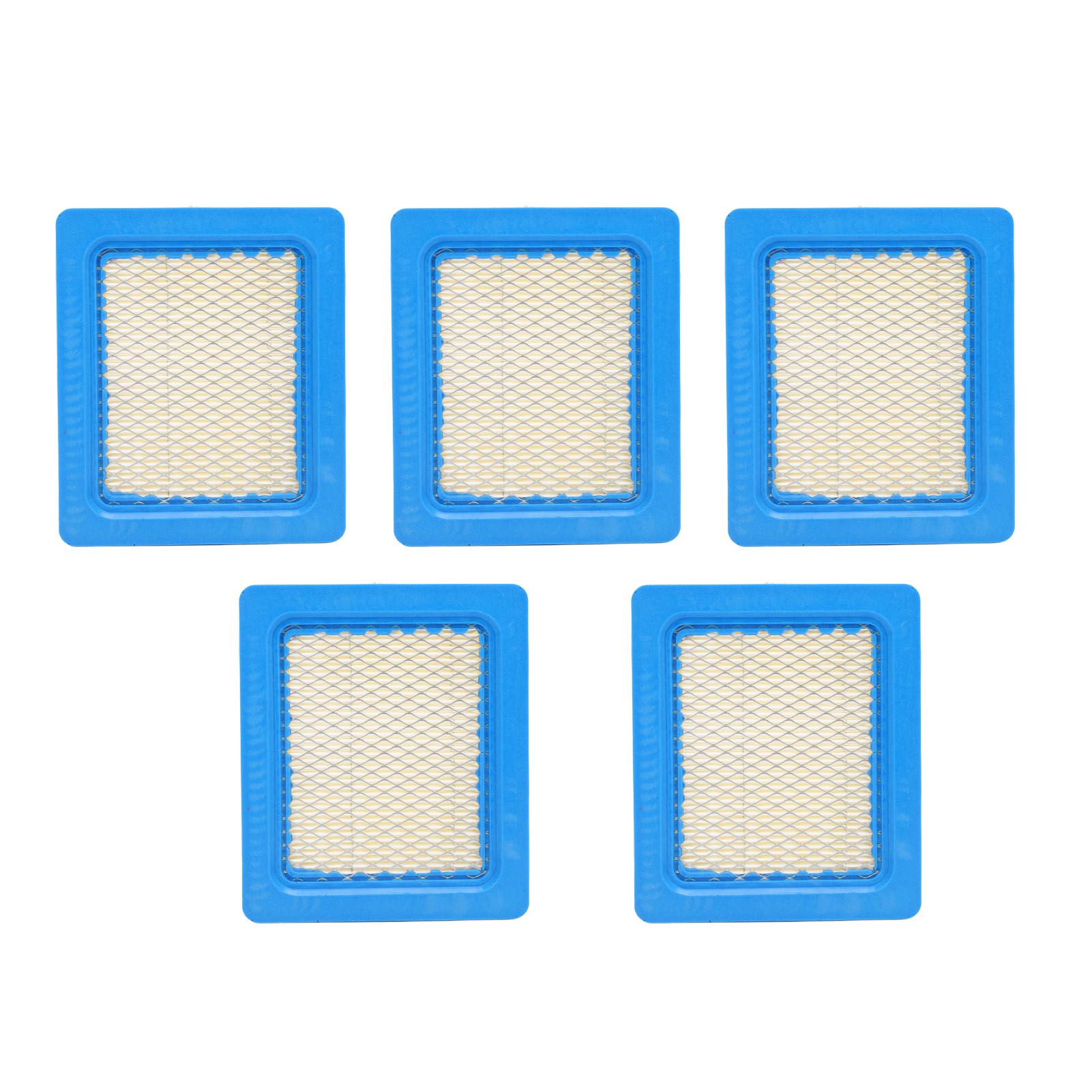 5 Pcs Lawn Mower Air Filter High Efficiency Particulate Air Filter Replacement view 3