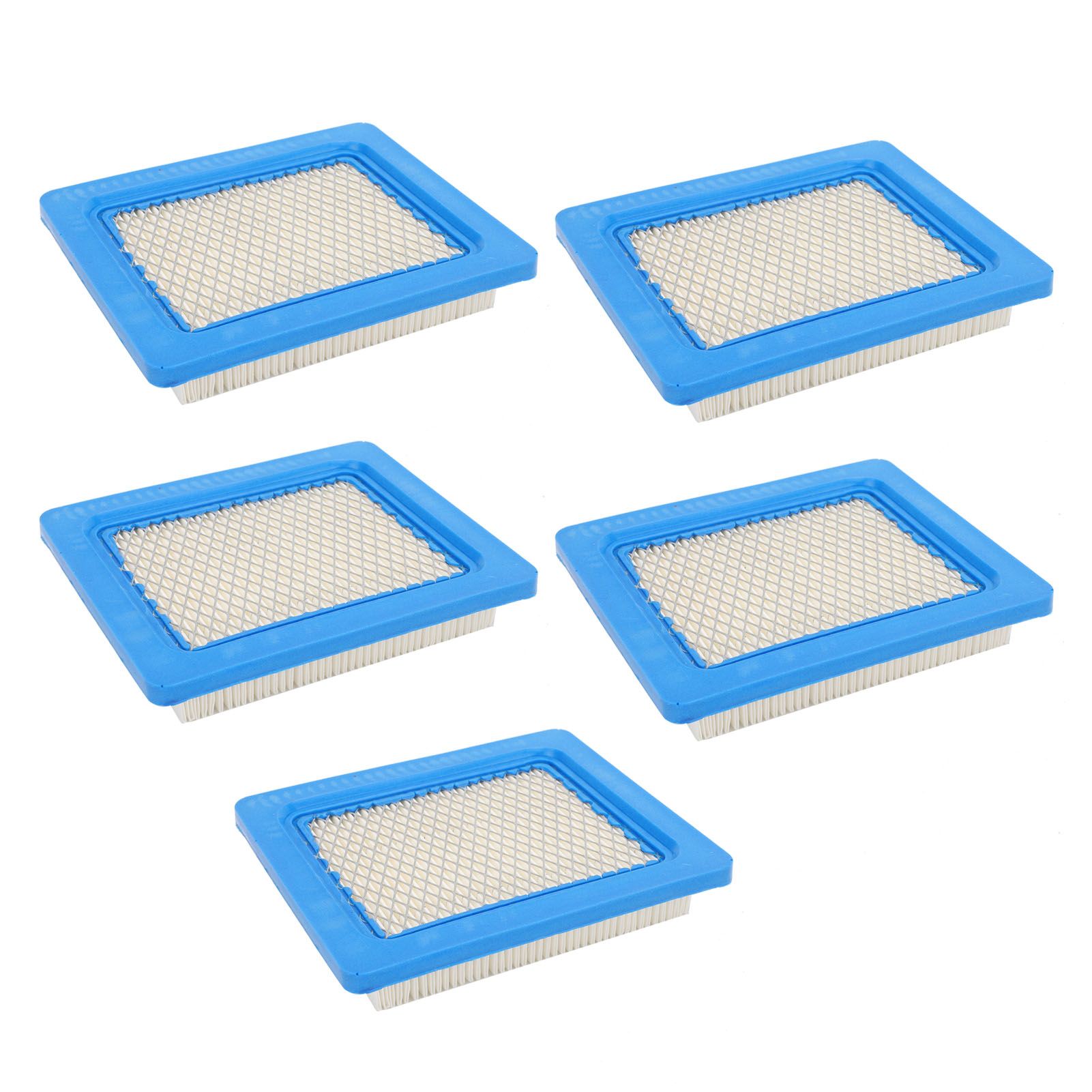 5 Pcs Lawn Mower Air Filter High Efficiency Particulate Air Filter Replacement view 8