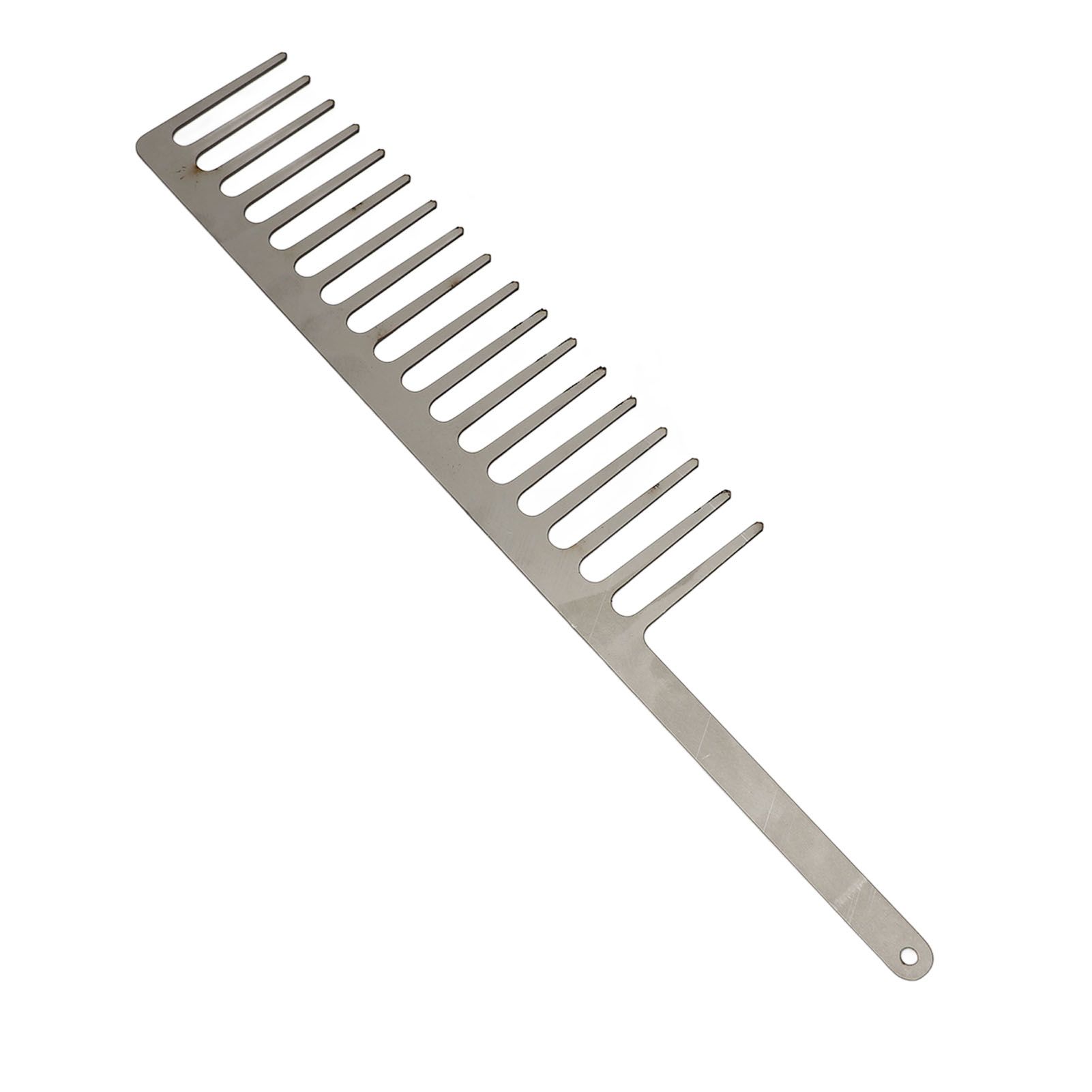 Metal BBQ Skewers Comb Shaped Easy to Clean Chicken Wings Kabob Skewers for view 2