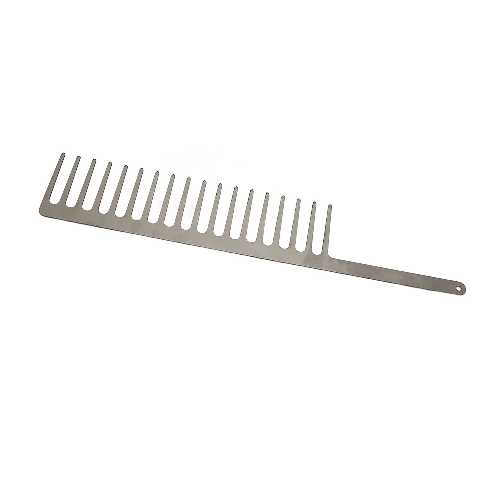 Metal BBQ Skewers Comb Shaped Easy to Clean Chicken Wings Kabob Skewers for view 6