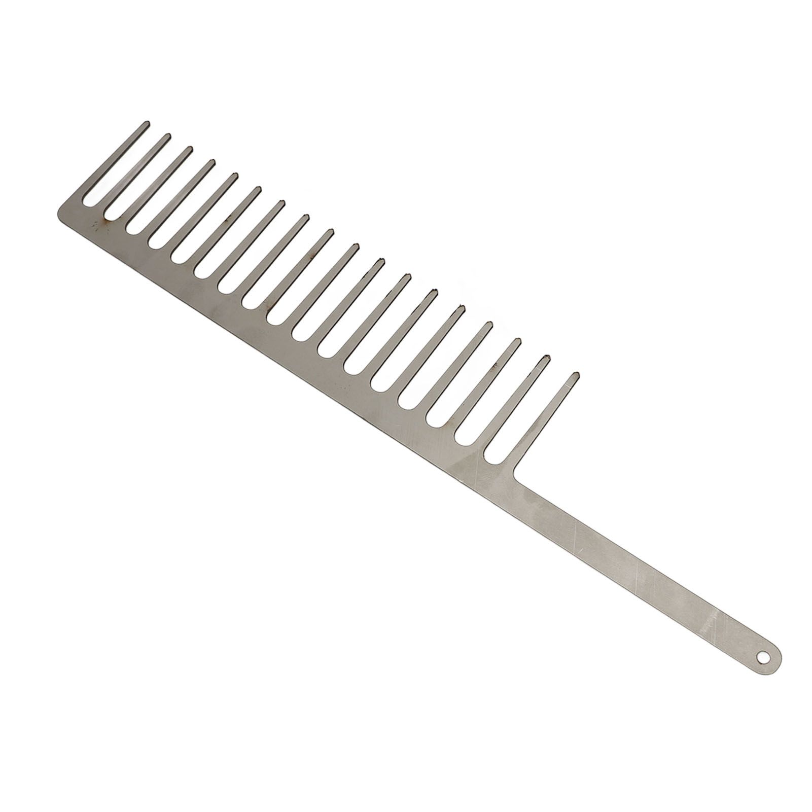 Metal BBQ Skewers Comb Shaped Easy to Clean Chicken Wings Kabob Skewers for view 7