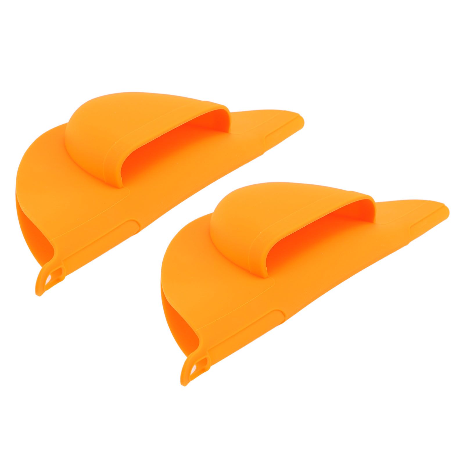 2PCS BBQ Grill Mitts Silicone Easy Cleanup Heat Resistant Portable Barbecue view 4