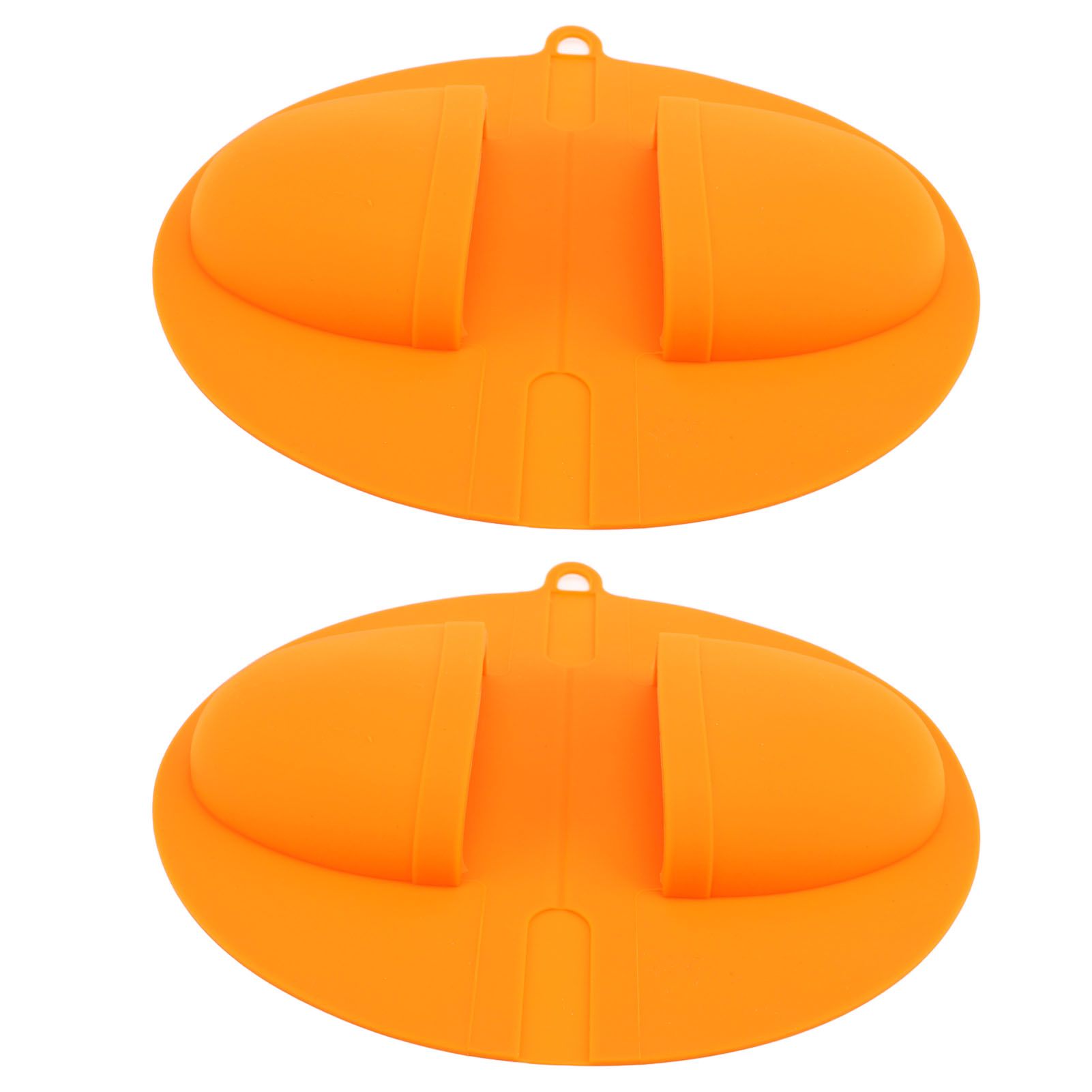 2PCS BBQ Grill Mitts Silicone Easy Cleanup Heat Resistant Portable Barbecue view 6