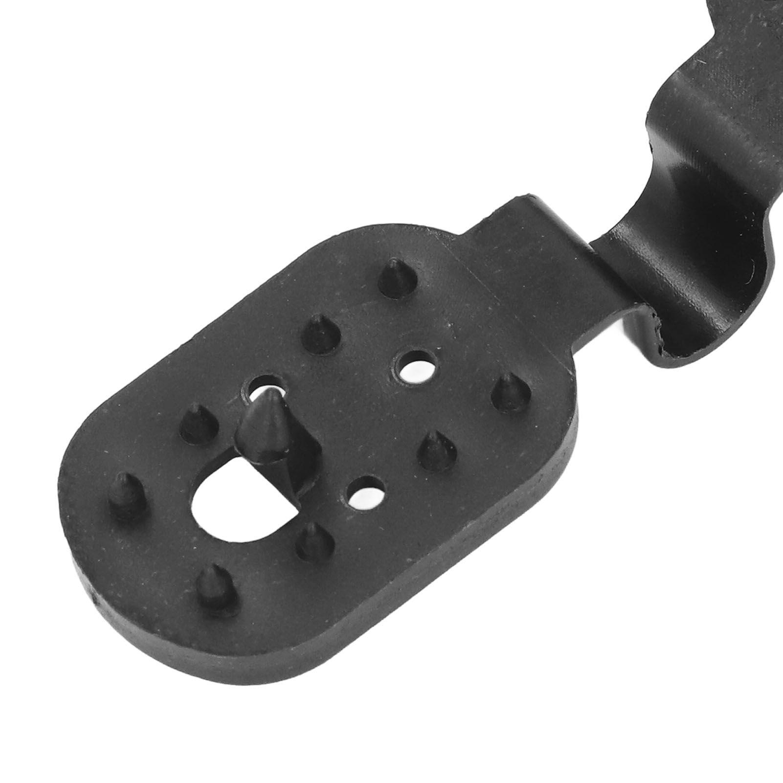 100pcs Shade Cloth Clips Black Oval ABS Easy to Use Sunshade Net Fixing Clips view 2