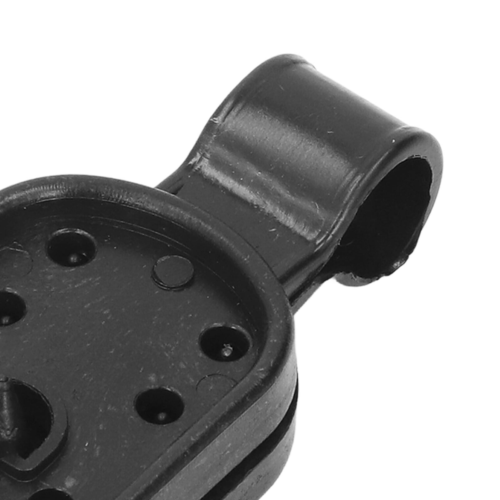 100pcs Shade Cloth Clips Black Oval ABS Easy to Use Sunshade Net Fixing Clips view 5