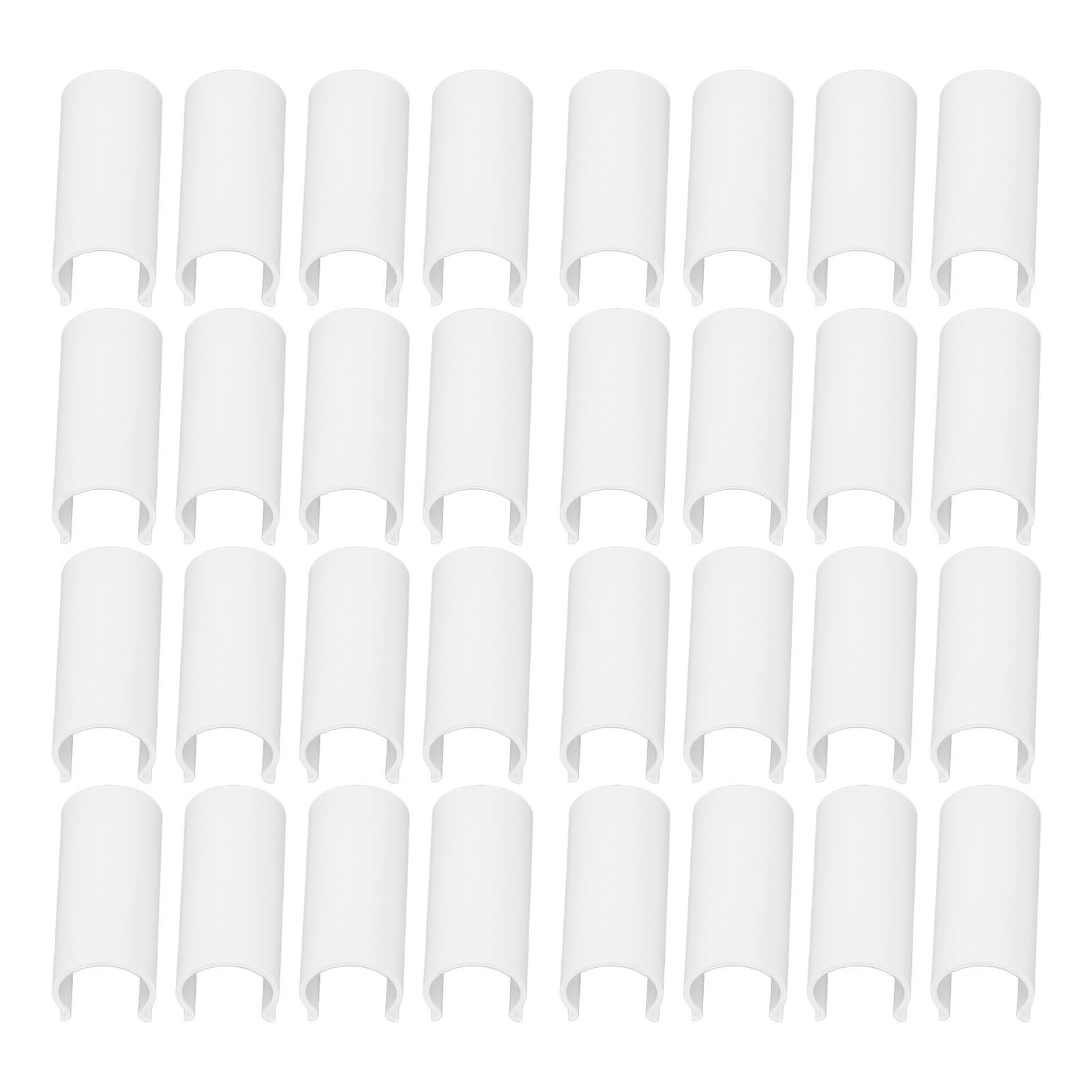 32Pcs Greenhouse Pipe Clamp PVC Multifunctional Reusable Pool Cover Clamp for view 4