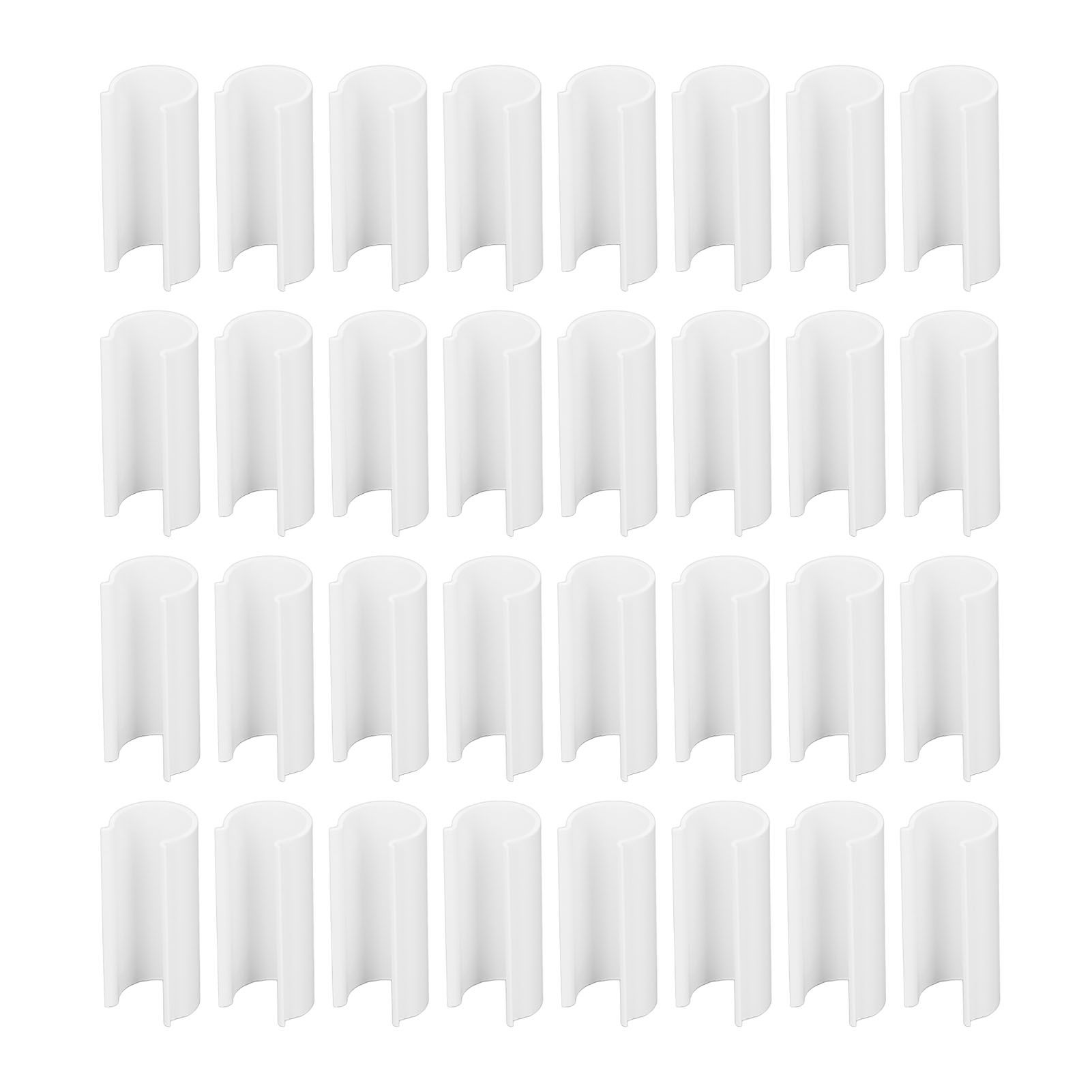 32Pcs Greenhouse Pipe Clamp PVC Multifunctional Reusable Pool Cover Clamp for view 8