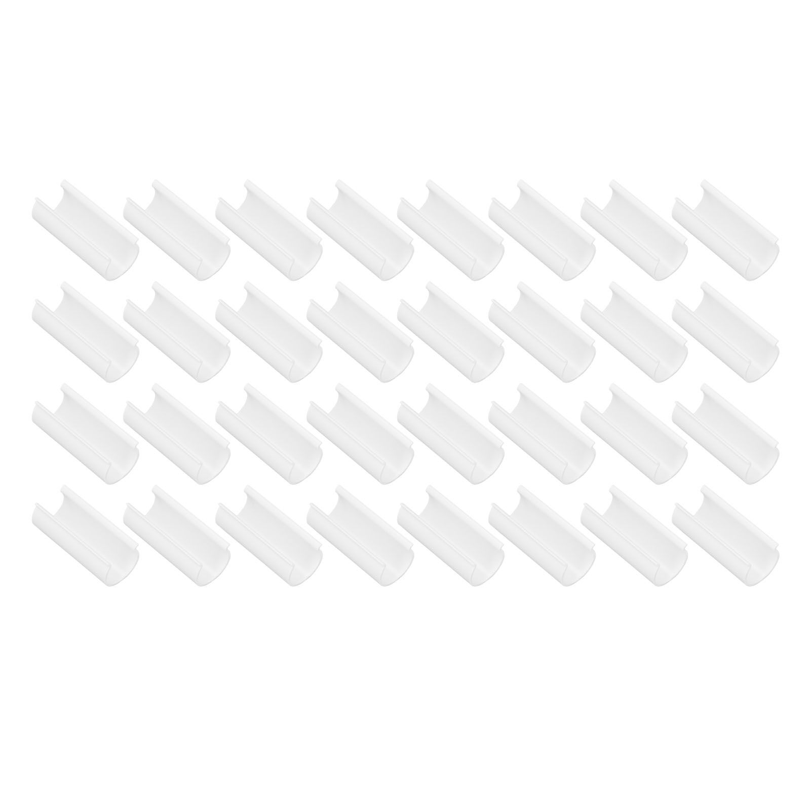 32Pcs Greenhouse Pipe Clamp PVC Multifunctional Reusable Pool Cover Clamp for view 9